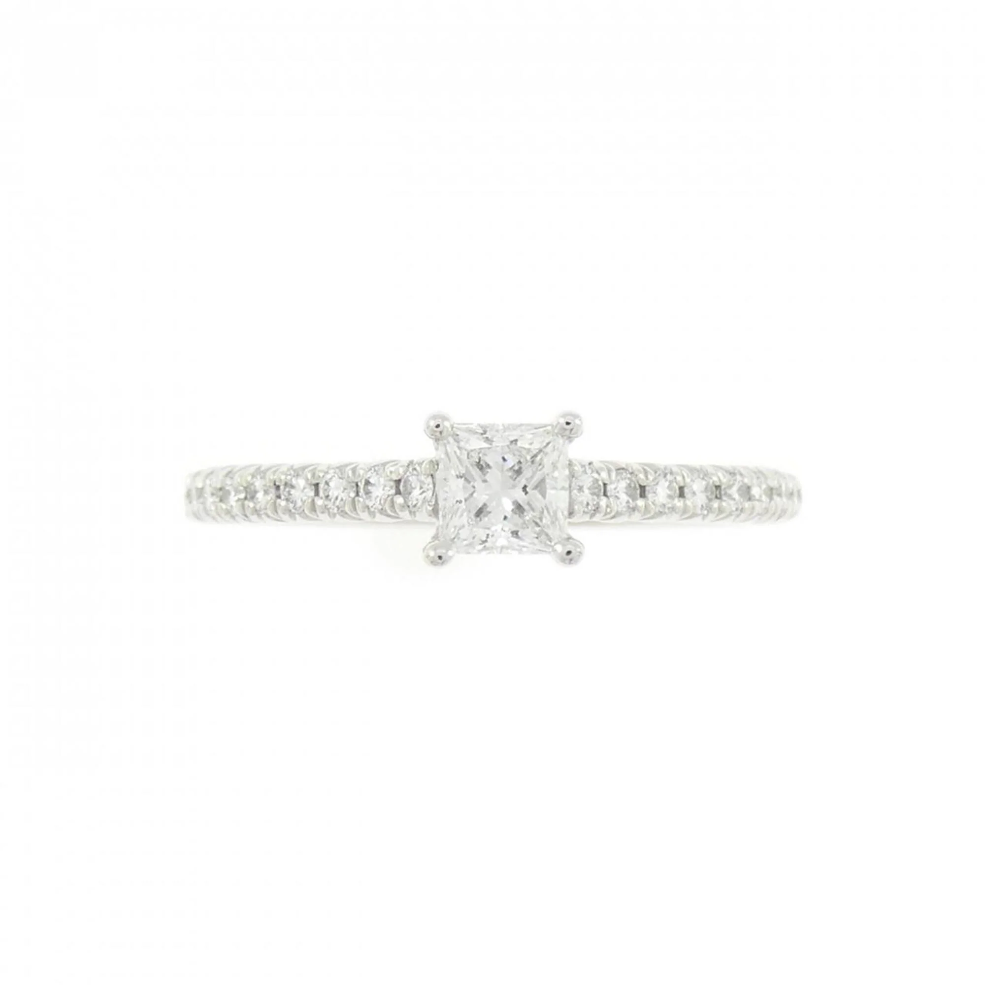 Novo Ring Platinum With Diamond 0.25CT - Image 2