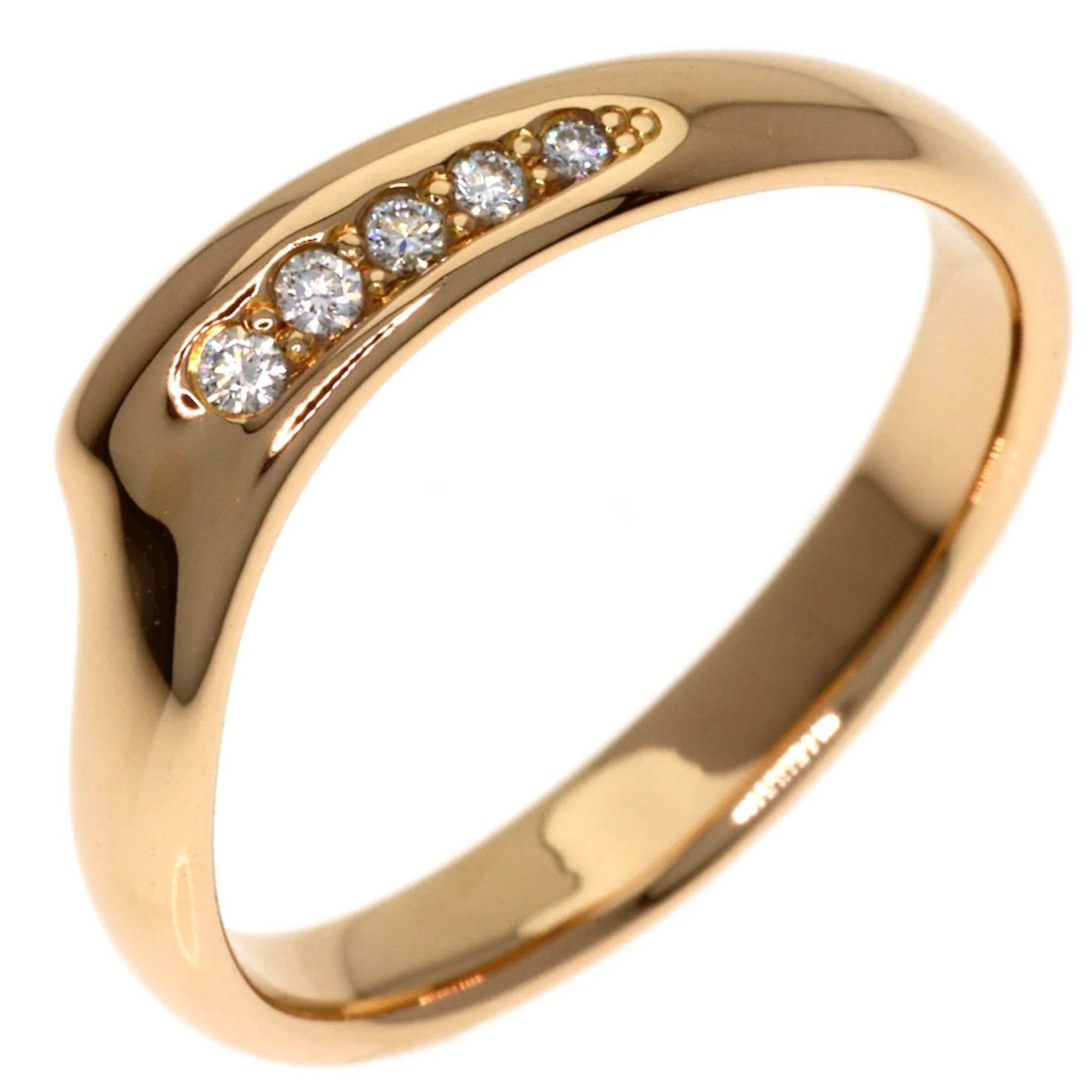Open Heart Ring 18K Rose Gold - Image 2