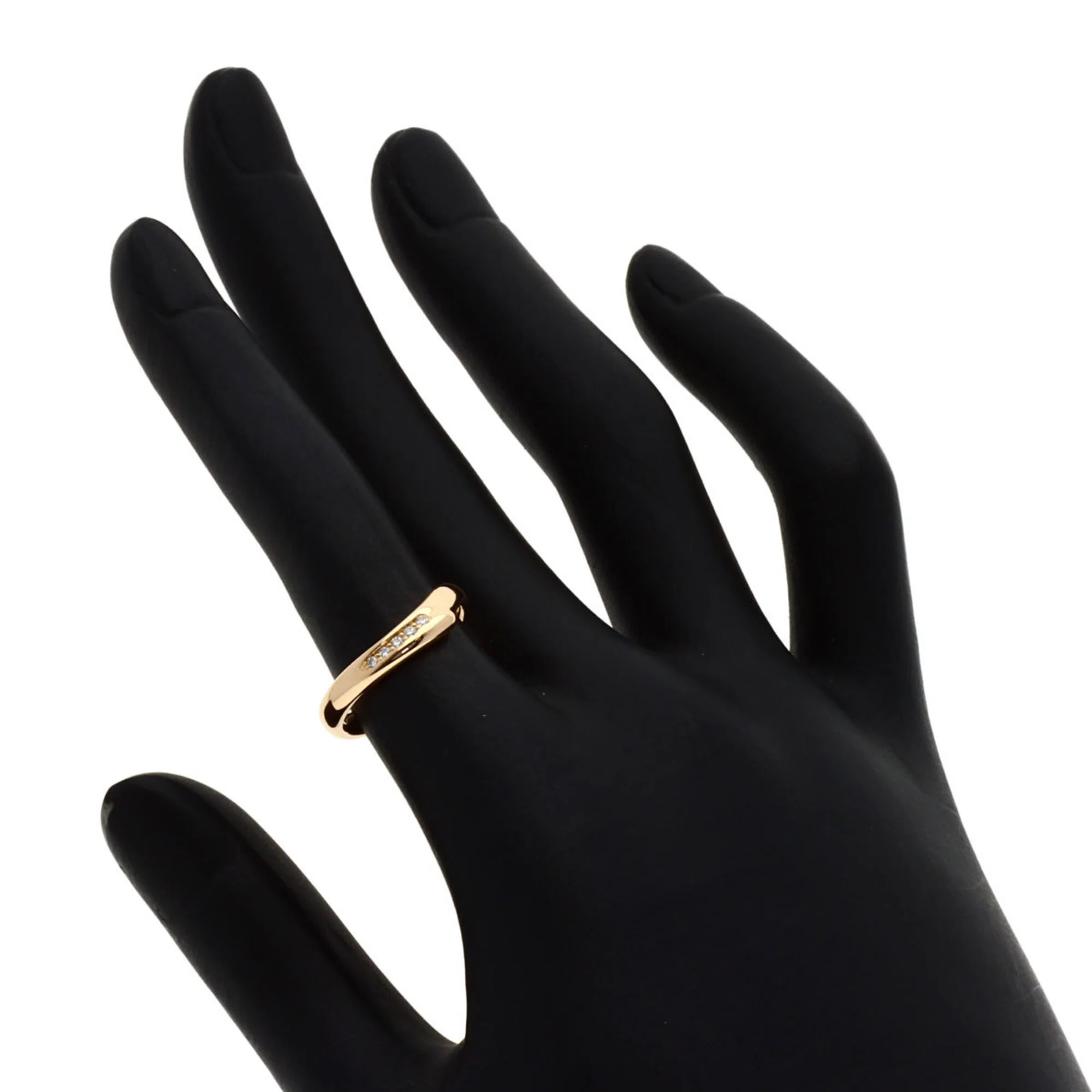Open Heart Ring 18K Rose Gold - Image 5