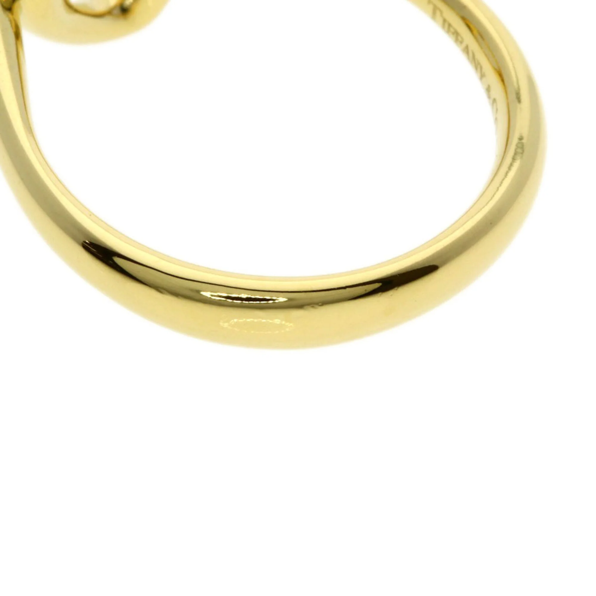 Open Heart Ring 18K Yellow Gold - Image 9