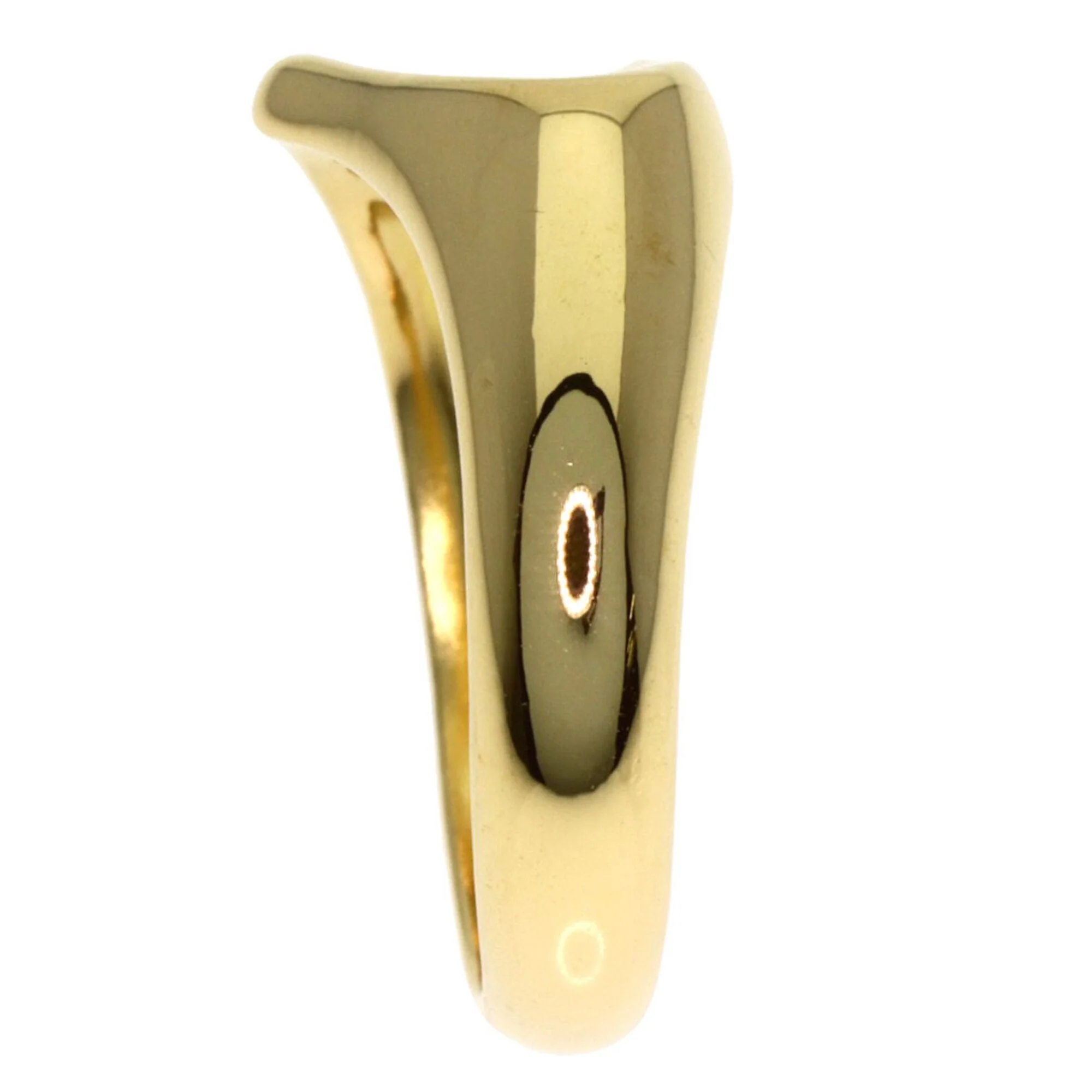 Open Heart Ring 18K Yellow Gold - Image 3