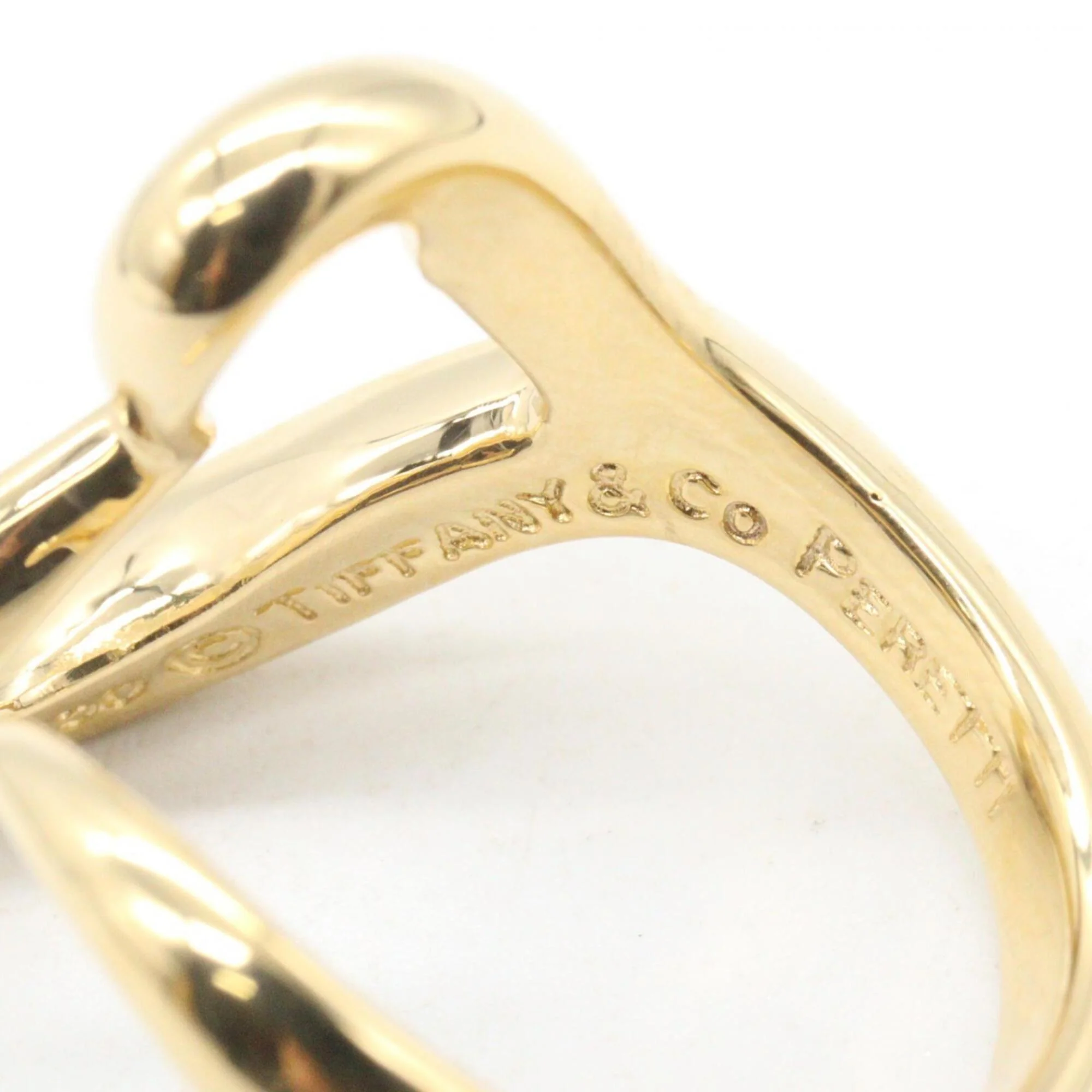 Open Heart Ring 18K Yellow Gold - Image 4