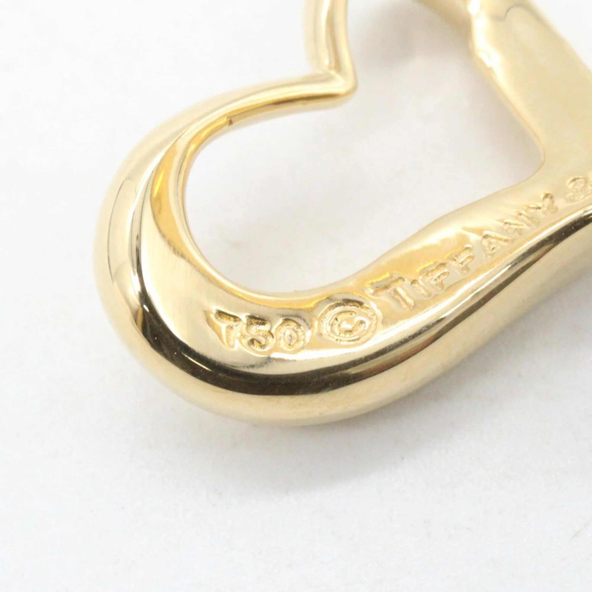 Open Heart Ring 18K Yellow Gold - Image 5