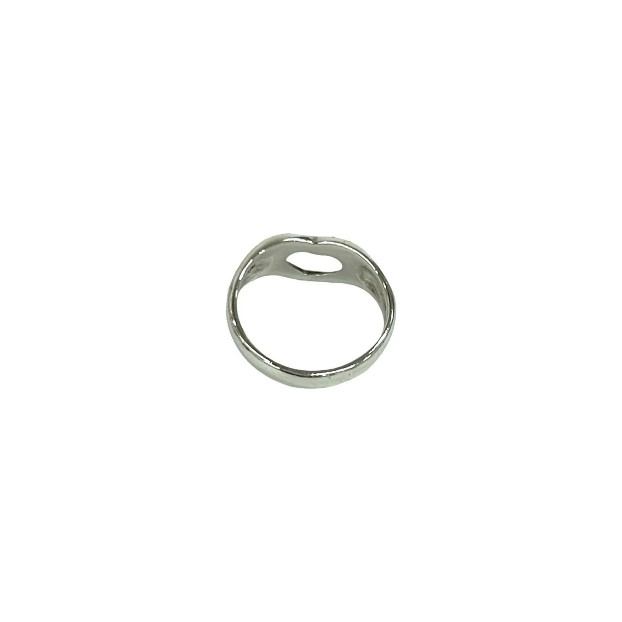 Open Heart Ring Sterling Silver - Image 7