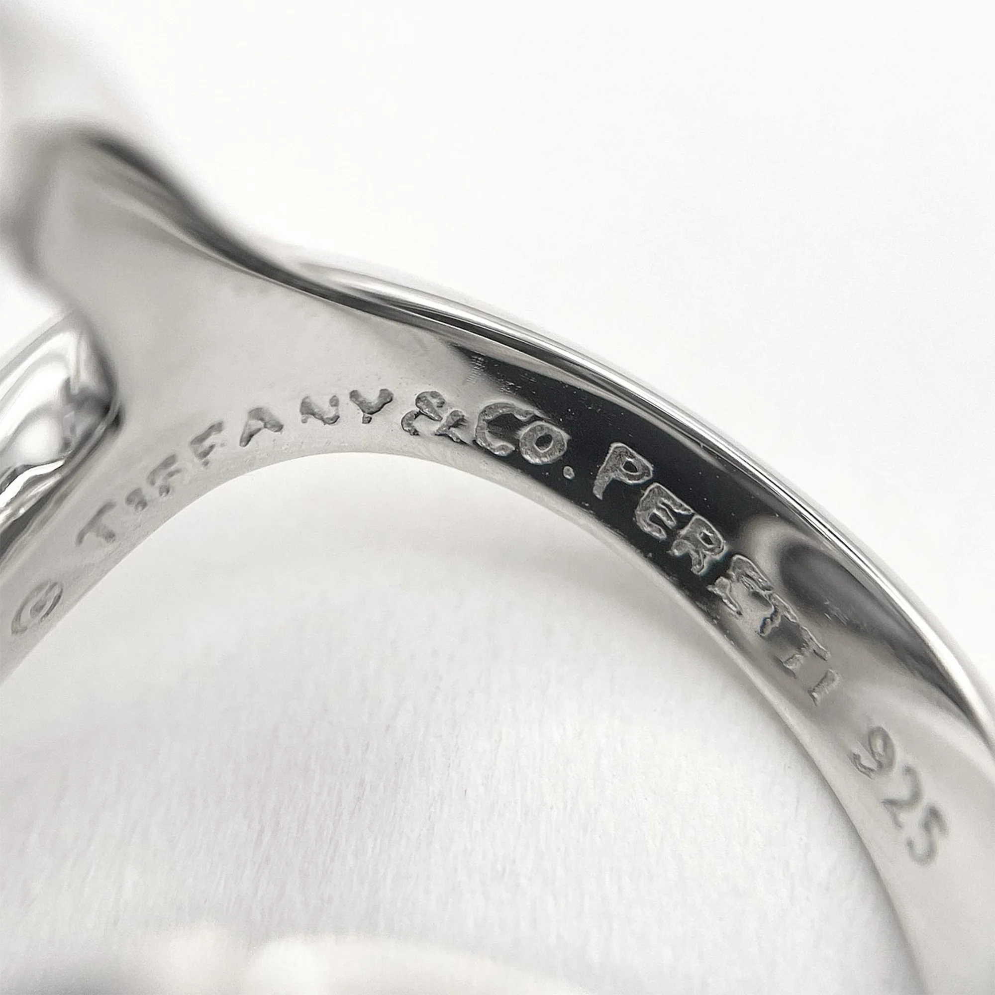 Open Heart Ring Sterling Silver - Image 6