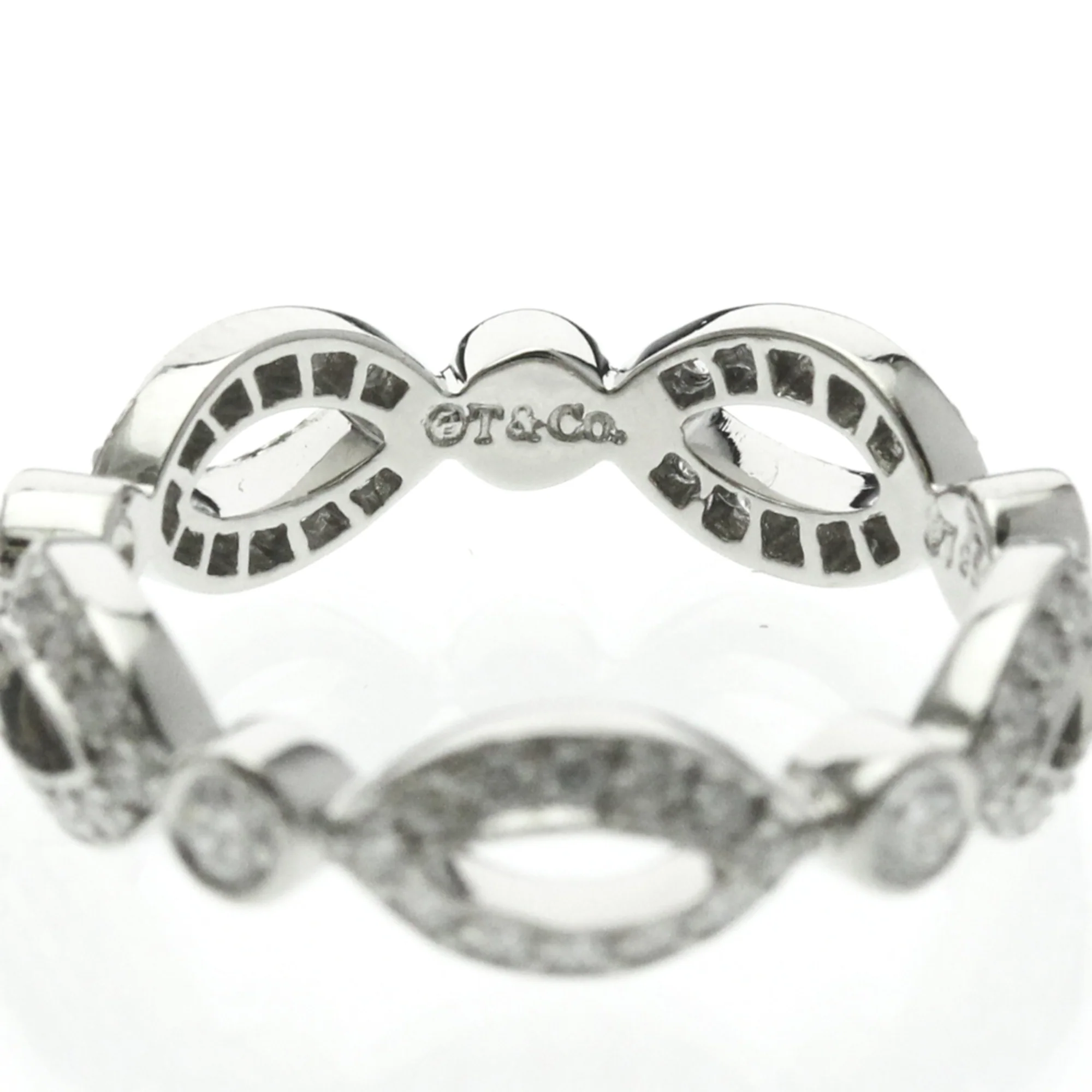 Open Marquise Ring Platinum With Diamond - Image 5