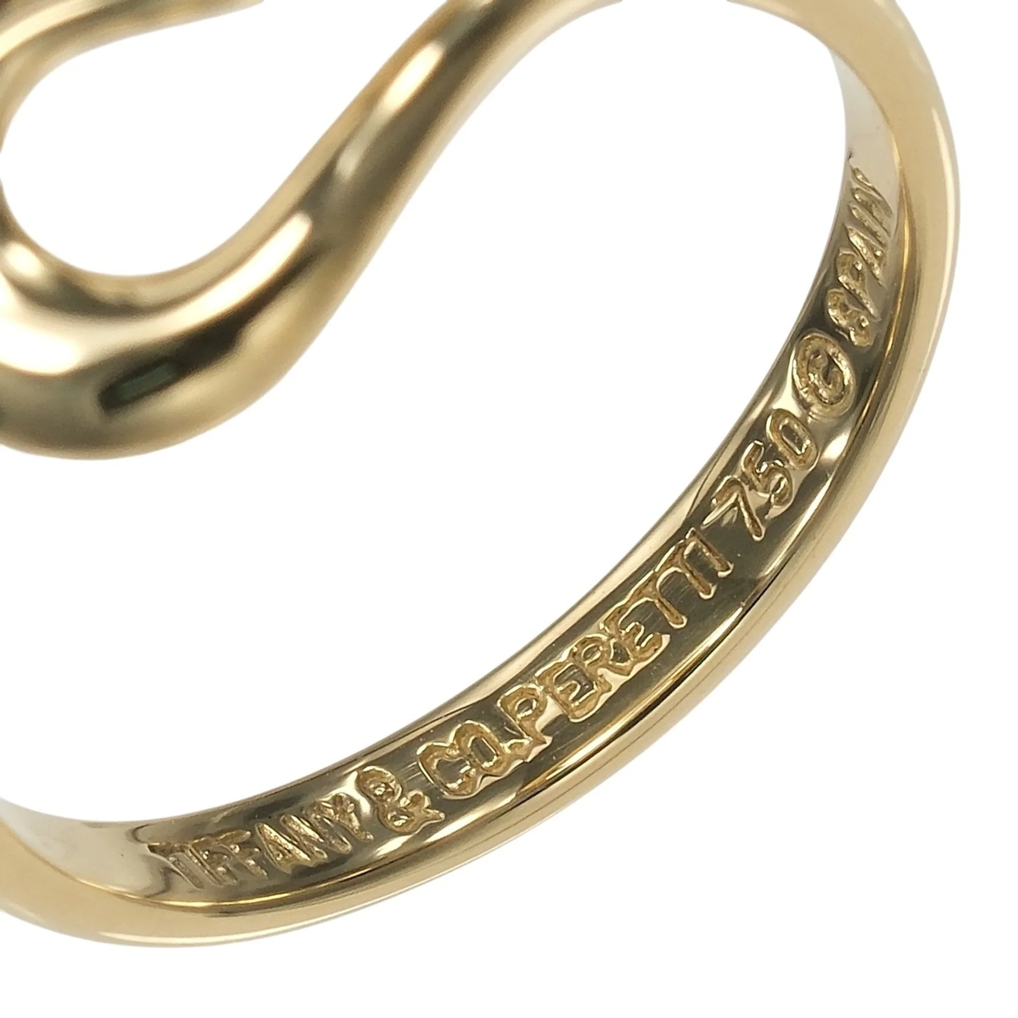Open Wave Ring 18K Yellow Gold - Image 4