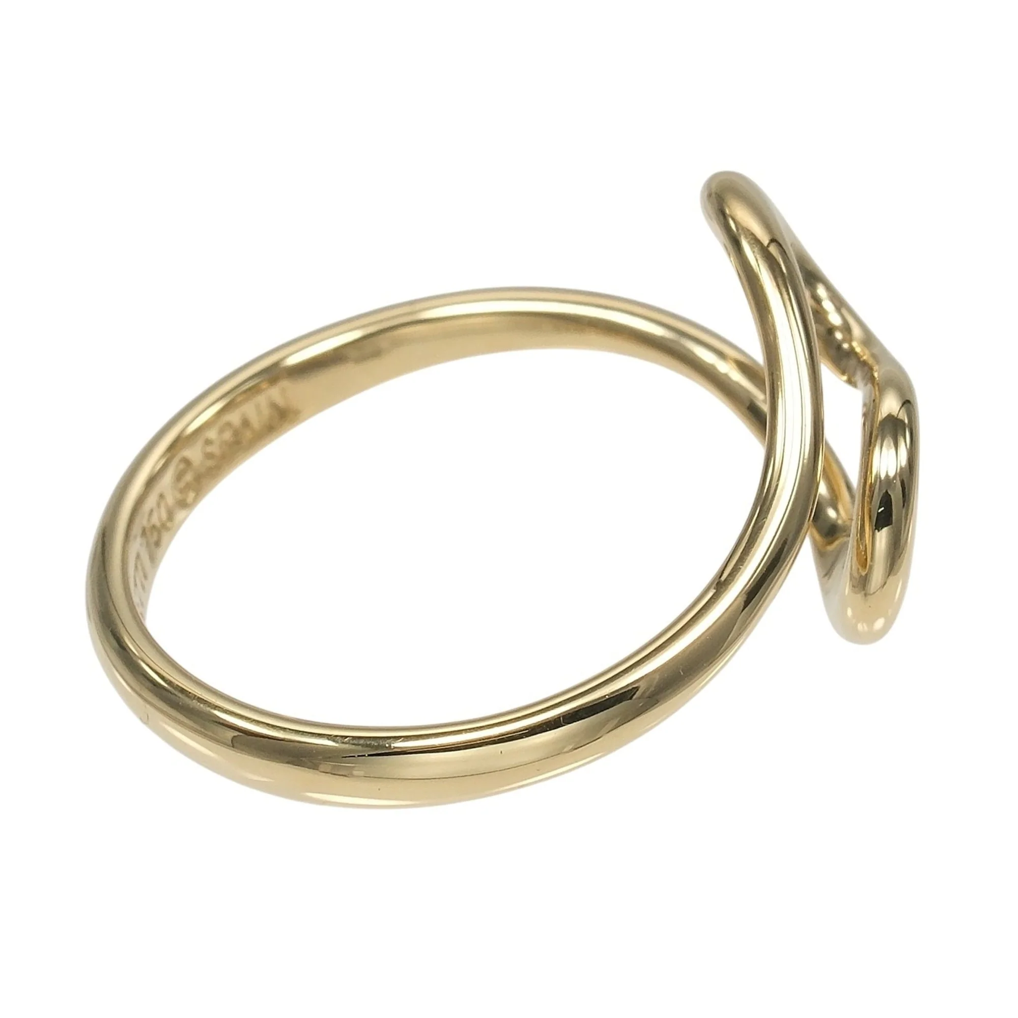 Open Wave Ring 18K Yellow Gold - Image 6