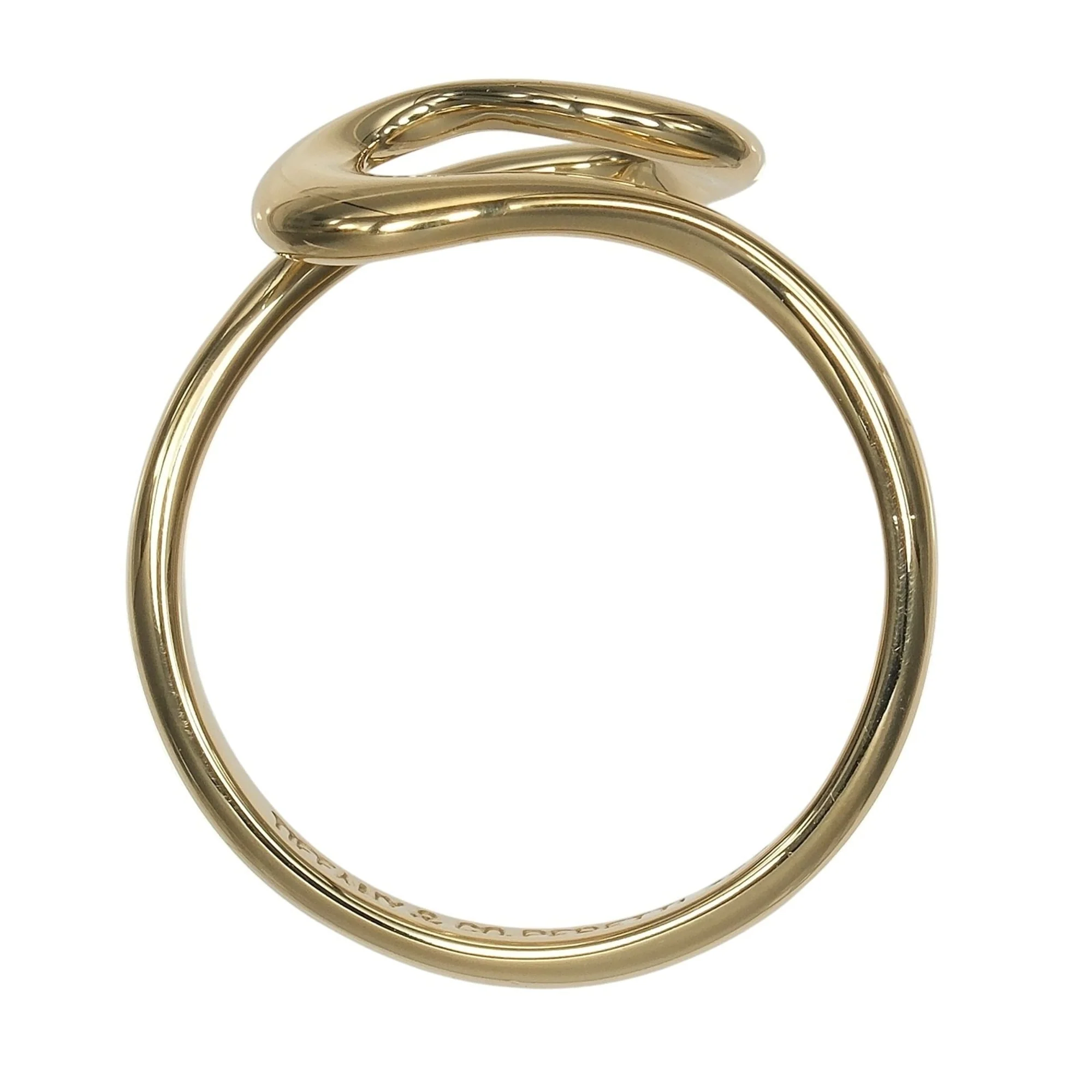 Open Wave Ring 18K Yellow Gold - Image 9