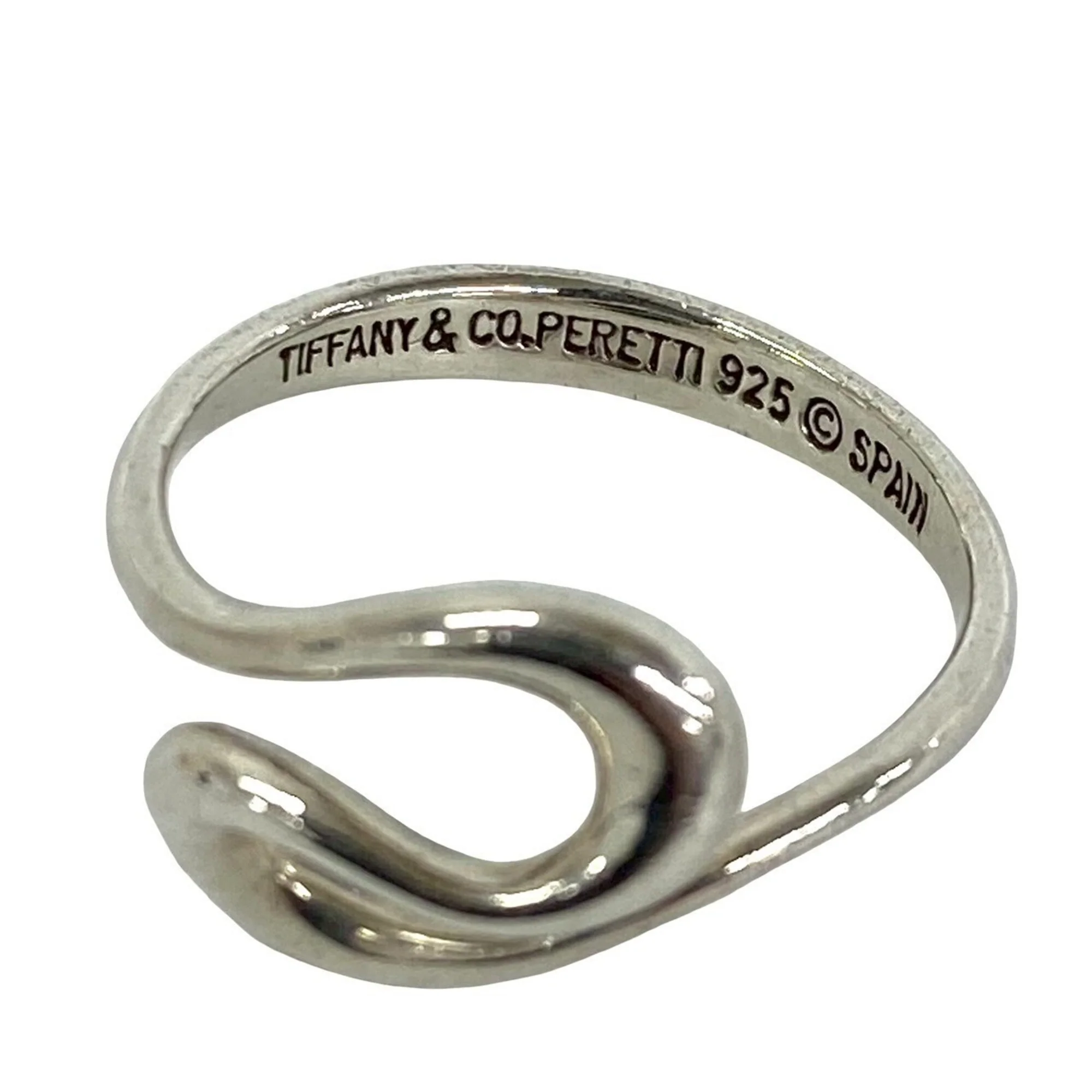Open Wave Ring Sterling Silver - Image 3