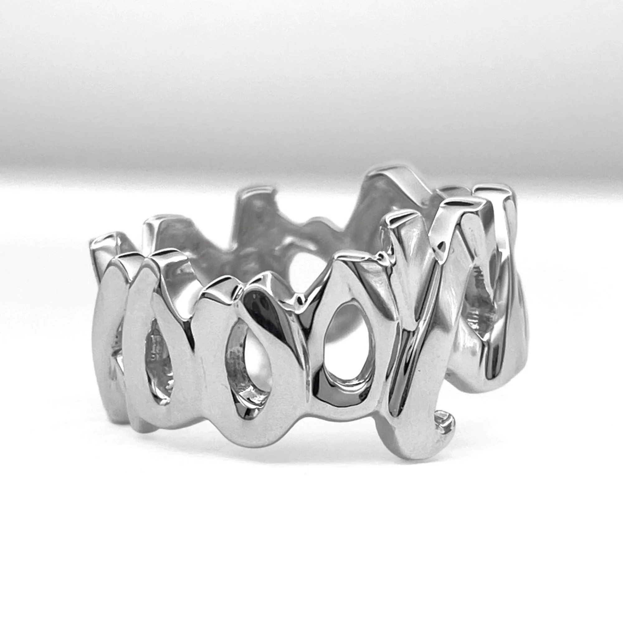 Paloma Picasso Love and Kiss Ring Sterling Silver - Image 3