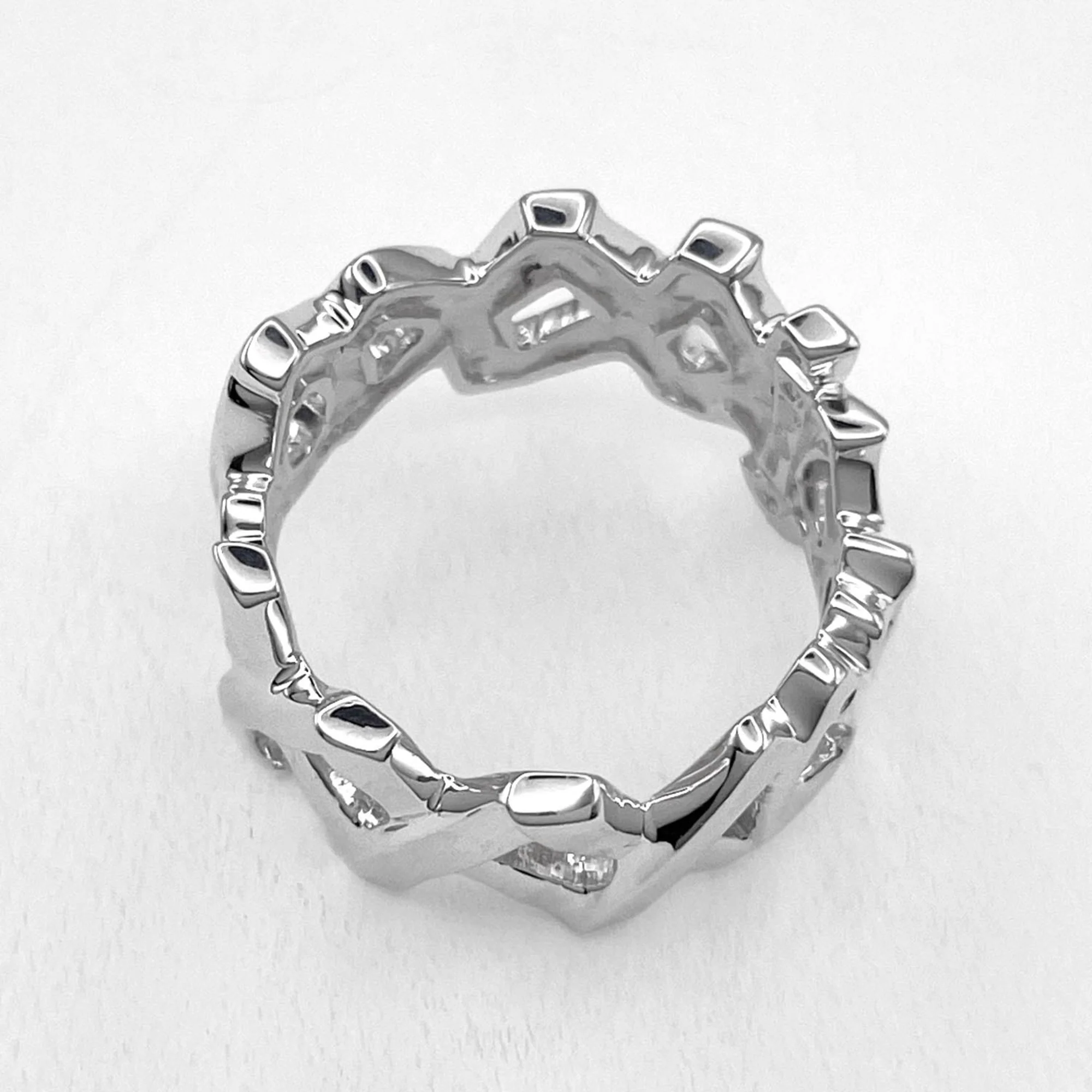 Paloma Picasso Love and Kiss Ring Sterling Silver - Image 5