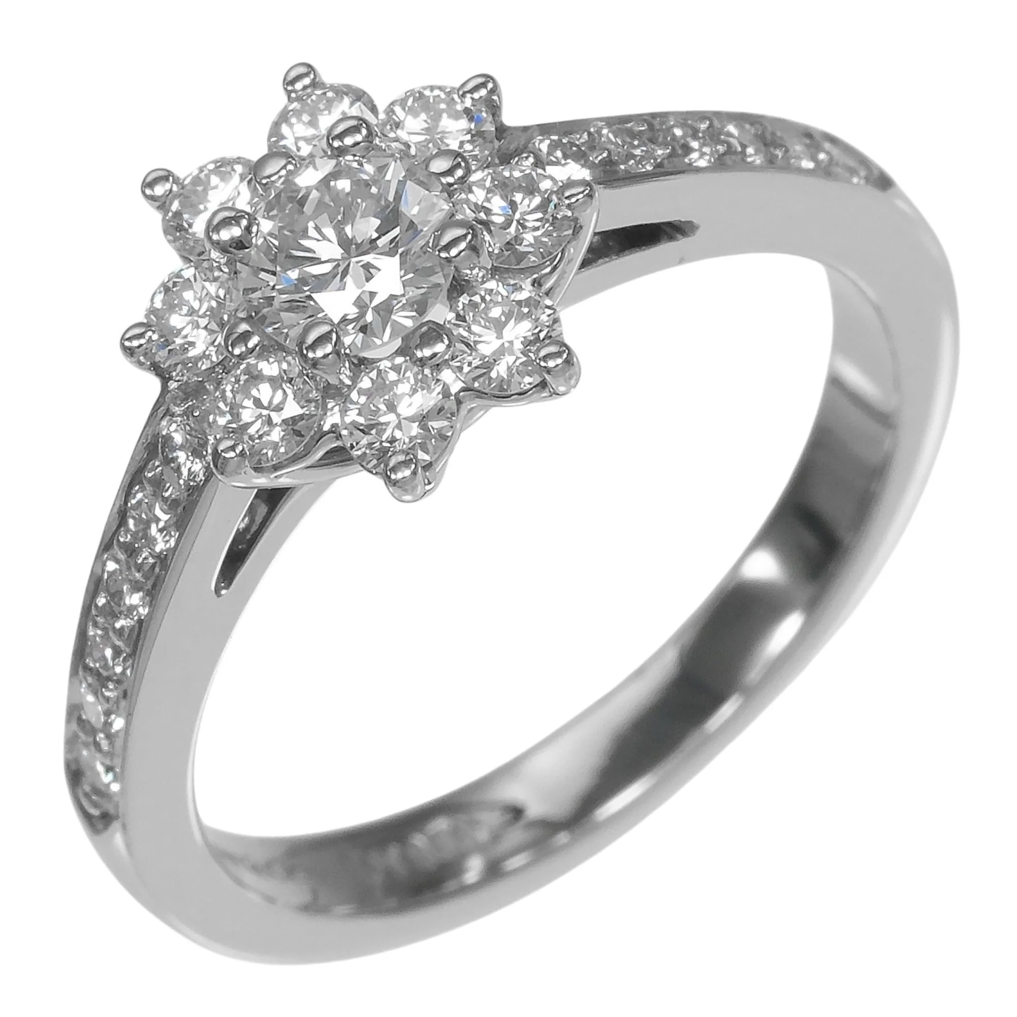 Platinum Ring With Diamond