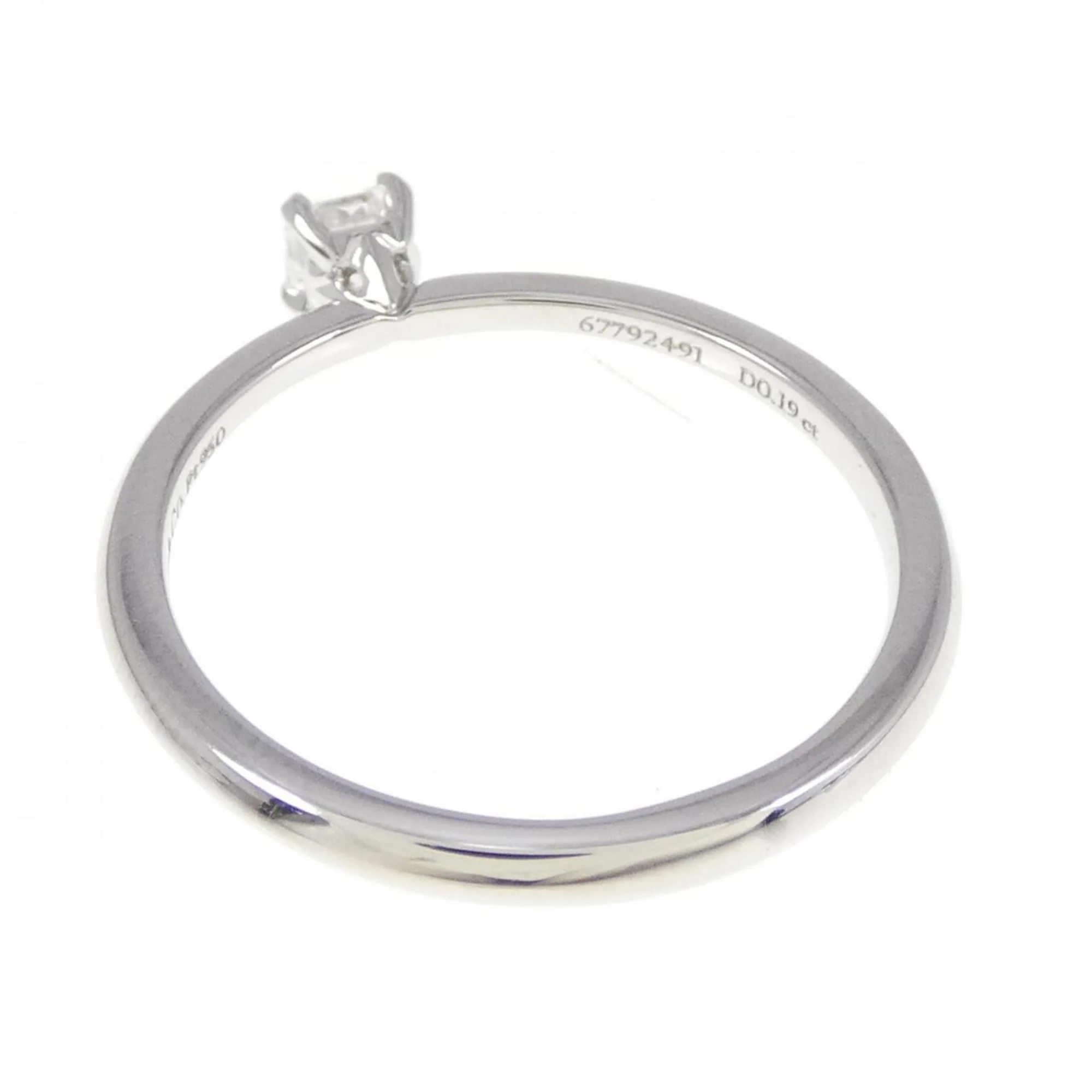 Princess Ring Platinum with Diamond - Image 3