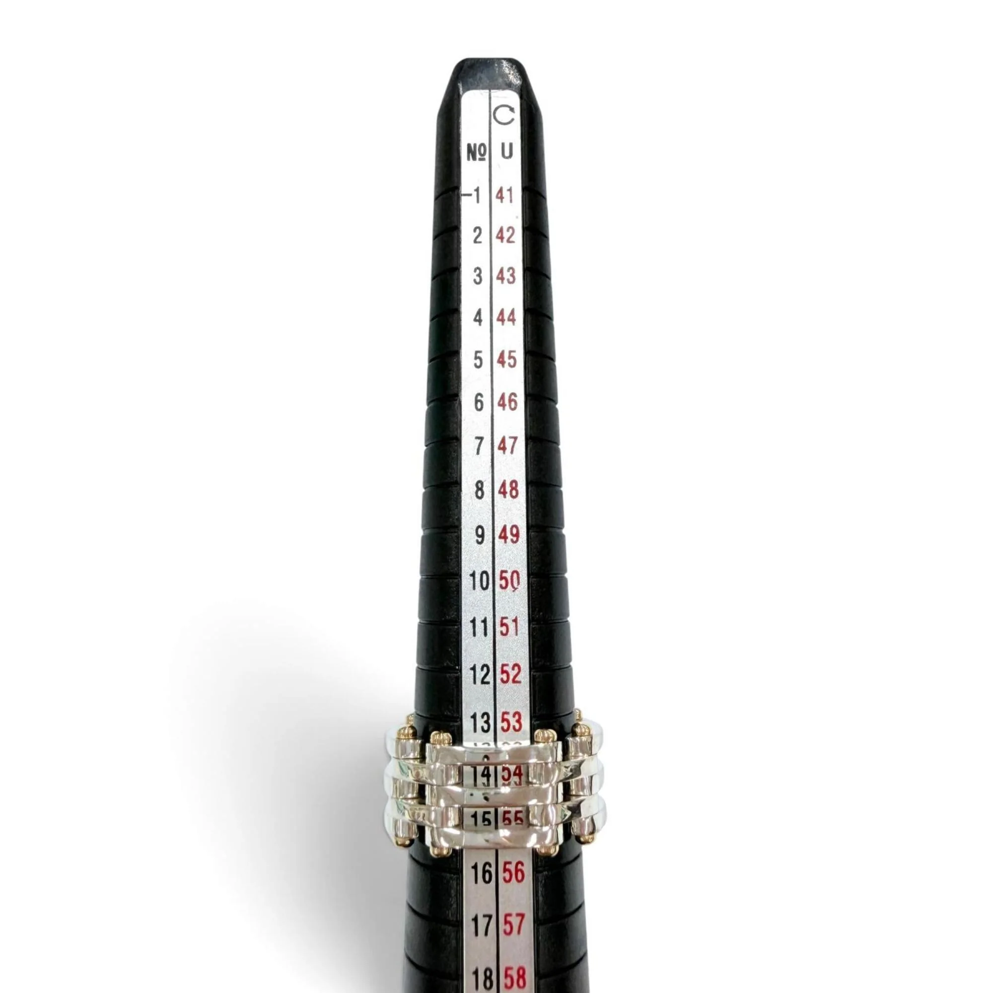 Ring 18K Gold and Sterling Silver - Image 9