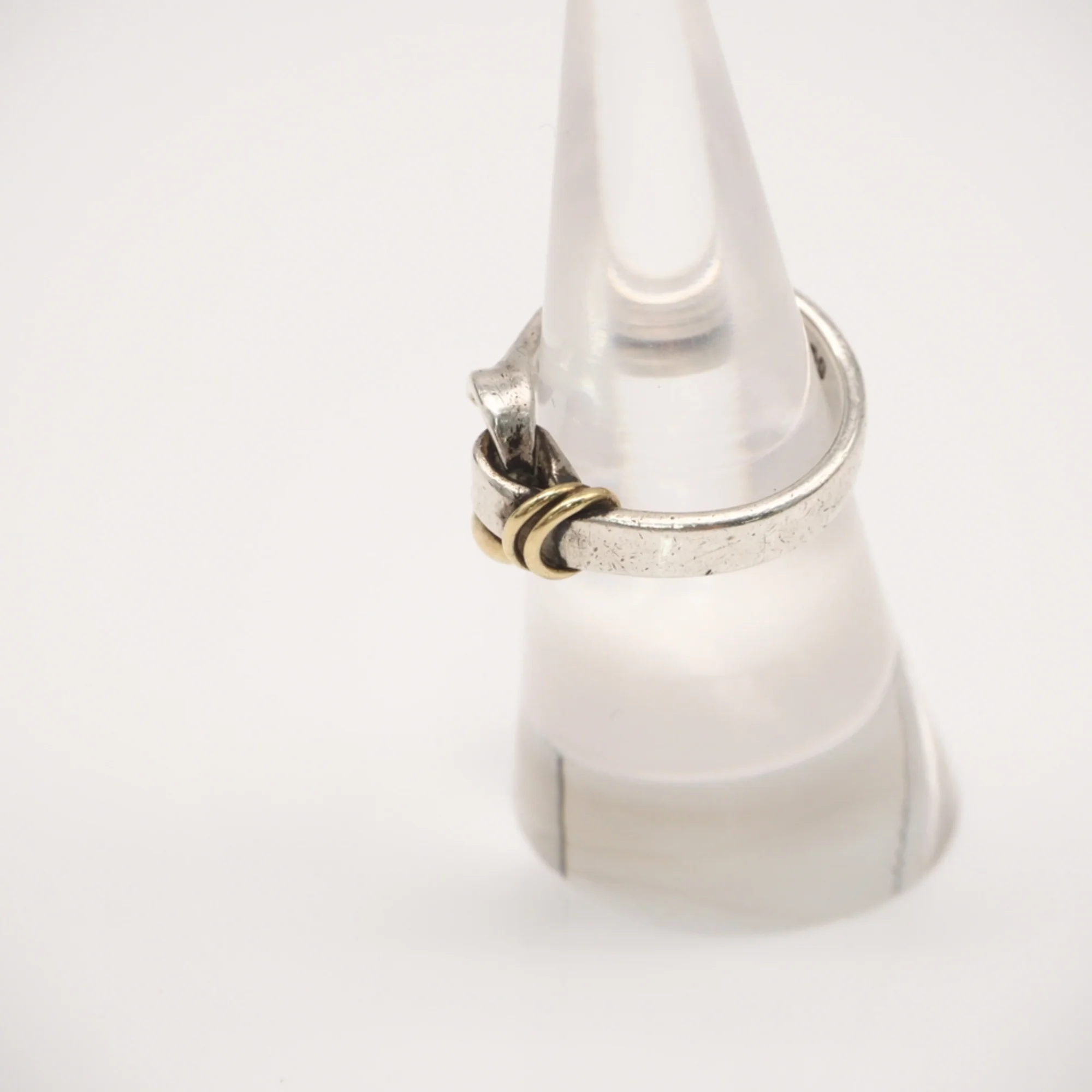 Ring 18K Gold and Sterling Silver - Image 7