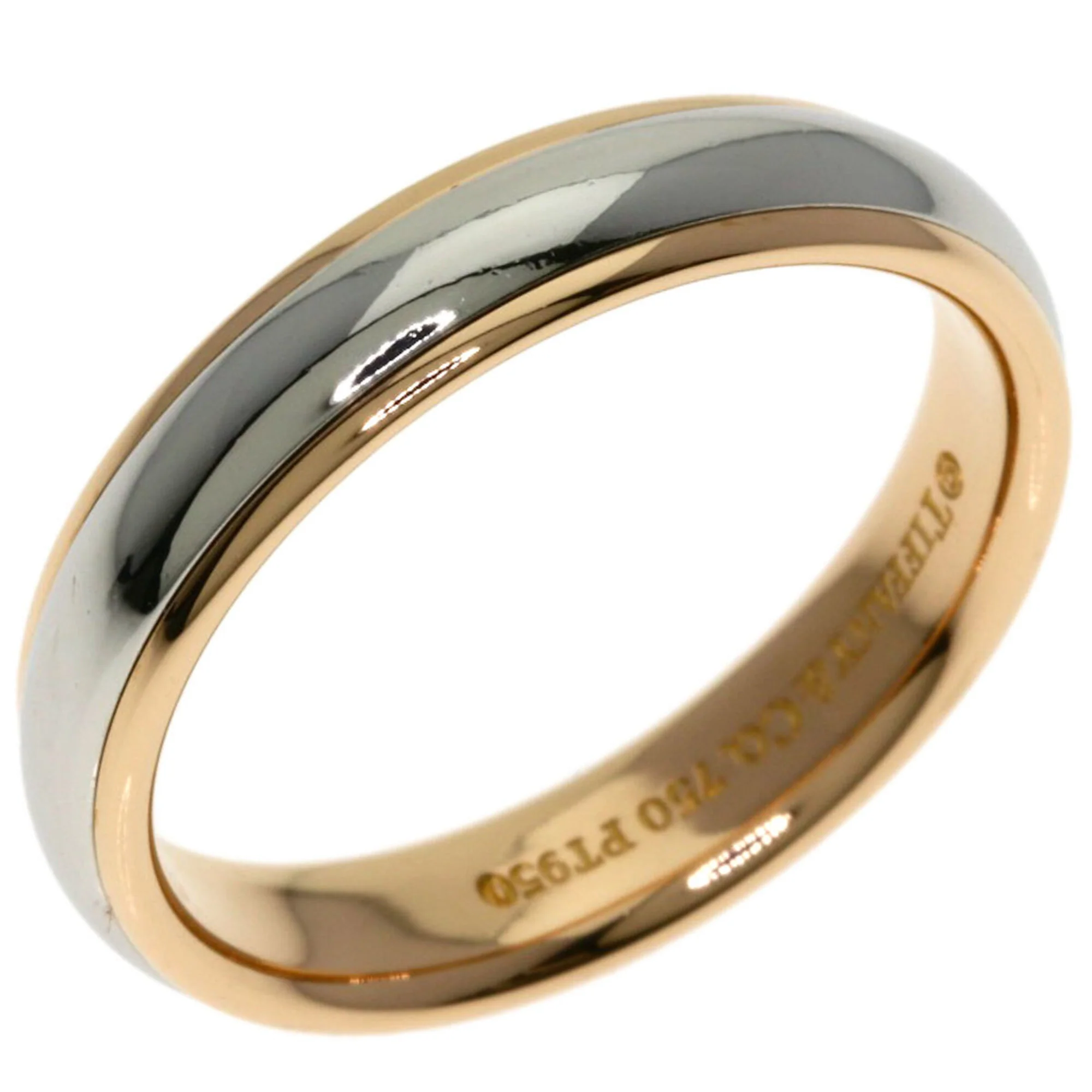 Ring 18K Rose Gold and Platinum - Image 2