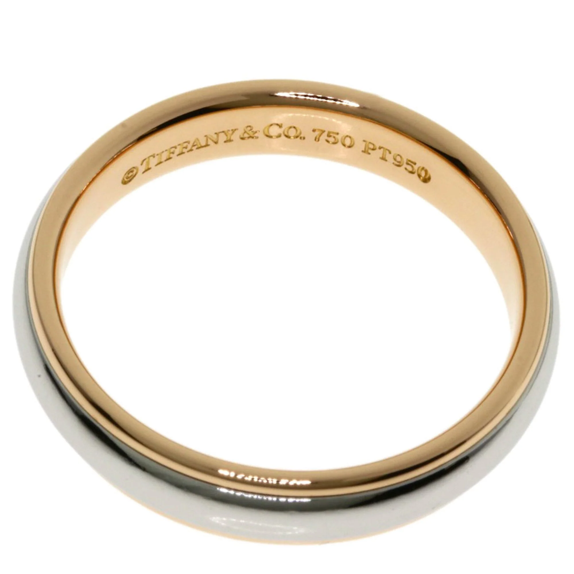 Ring 18K Rose Gold and Platinum - Image 4