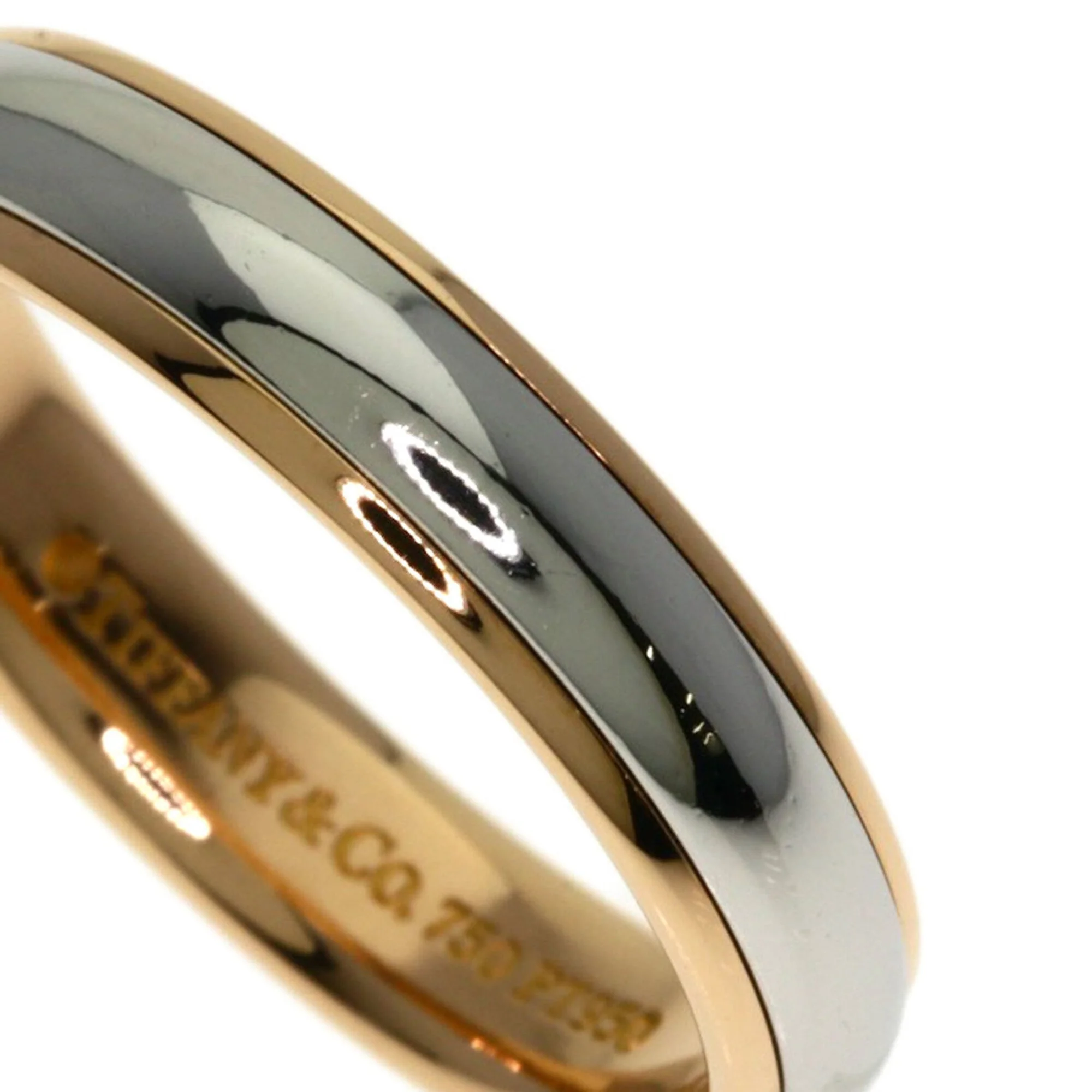 Ring 18K Rose Gold and Platinum - Image 6