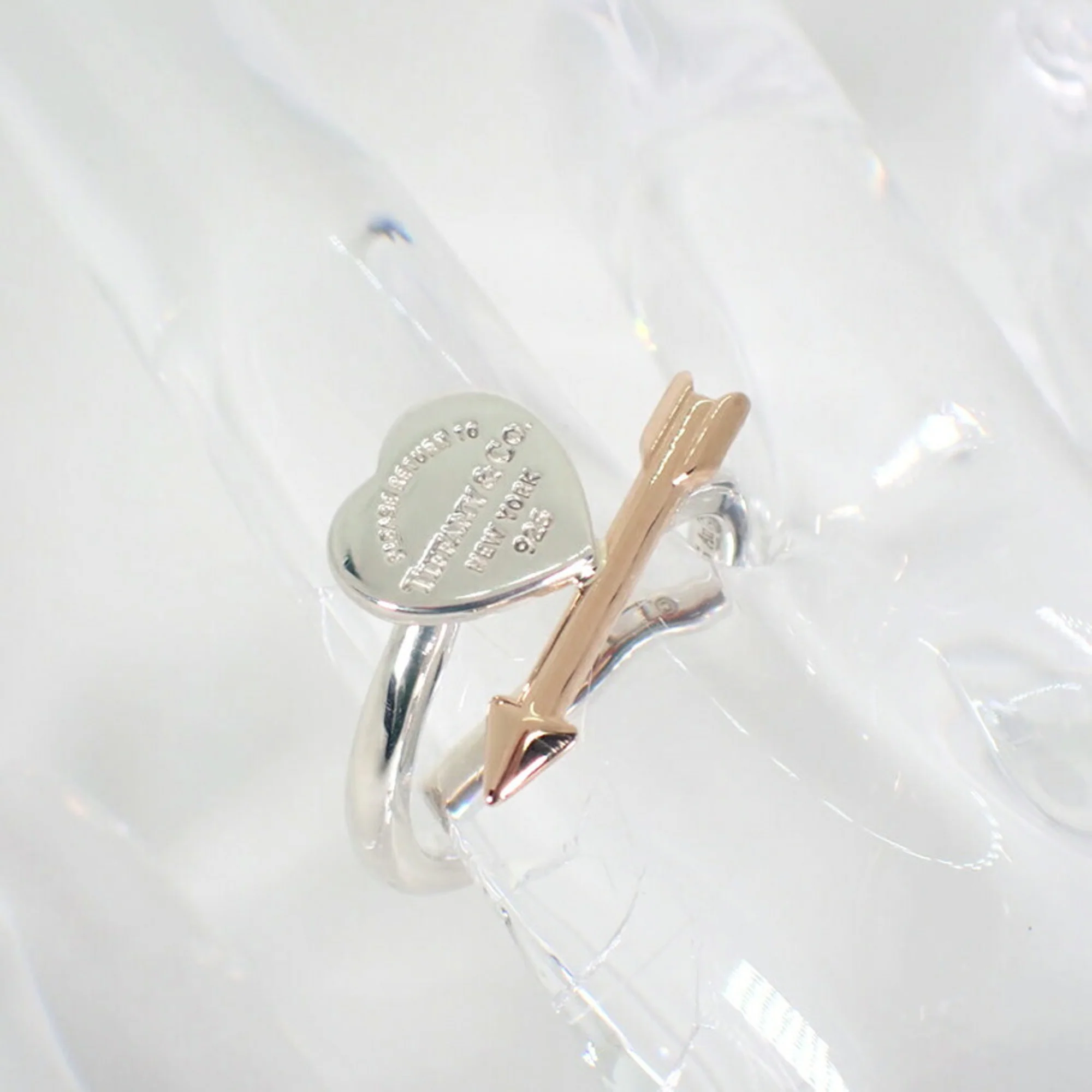 Ring 18K Rose Gold and Sterling Silver - Image 7