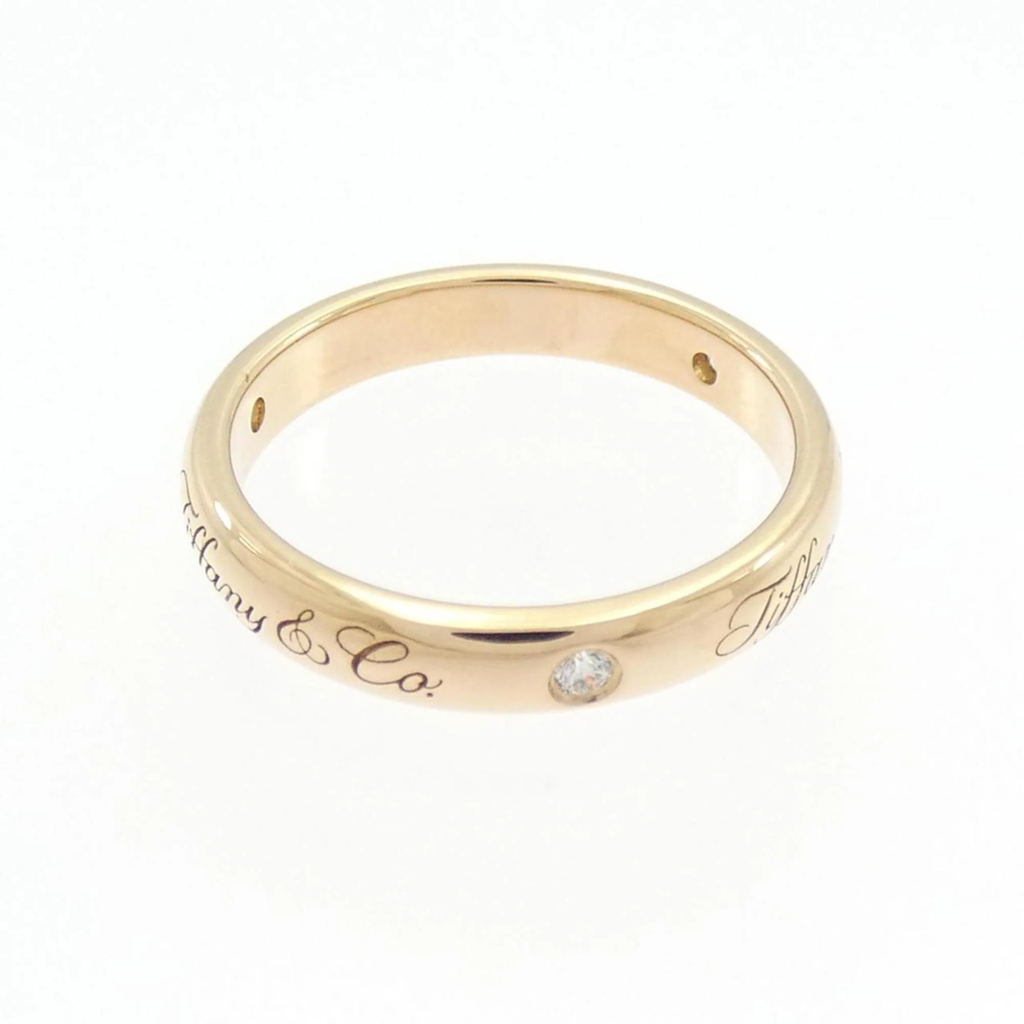 Ring 18K Rose Gold with Diamond - Image 3