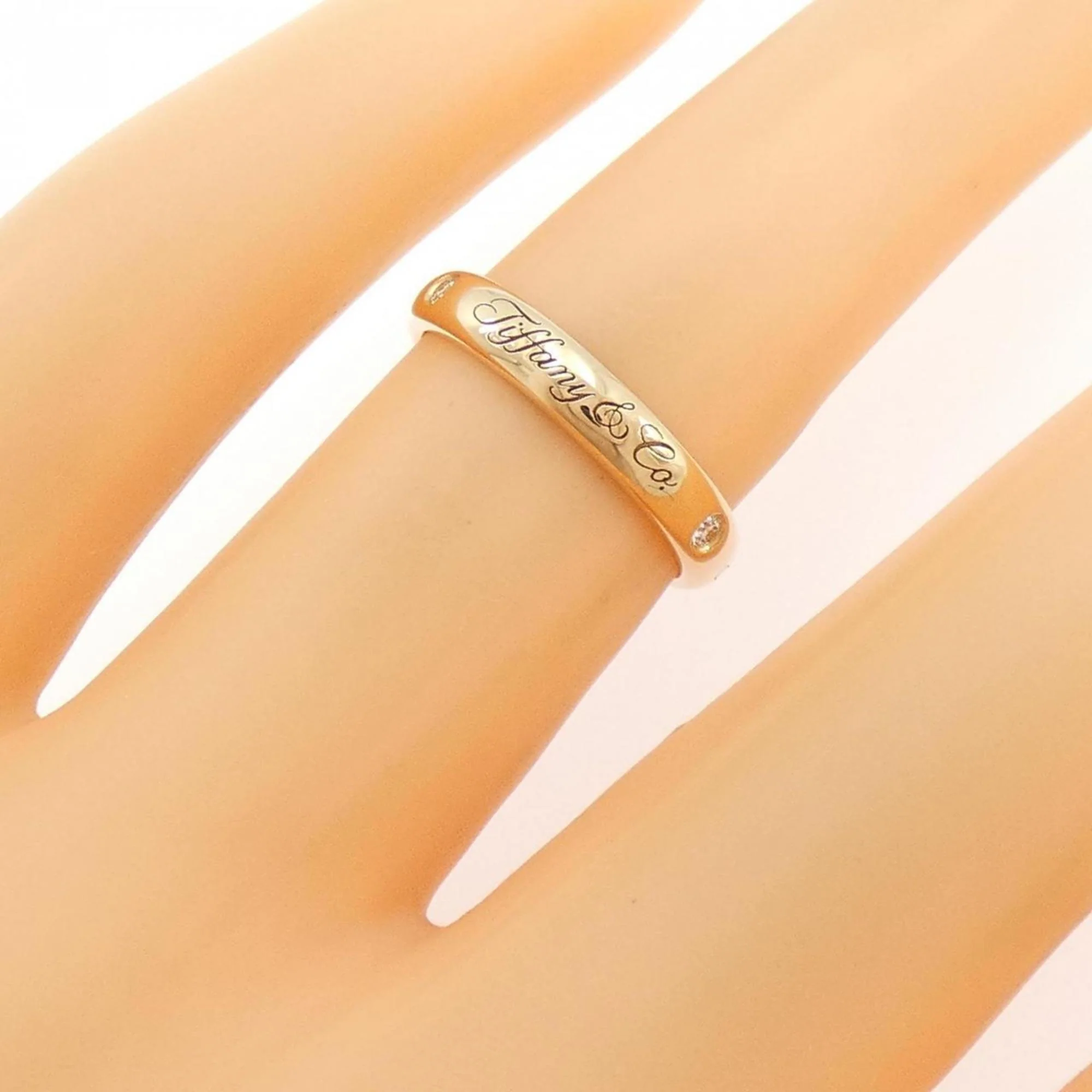 Ring 18K Rose Gold with Diamond - Image 5