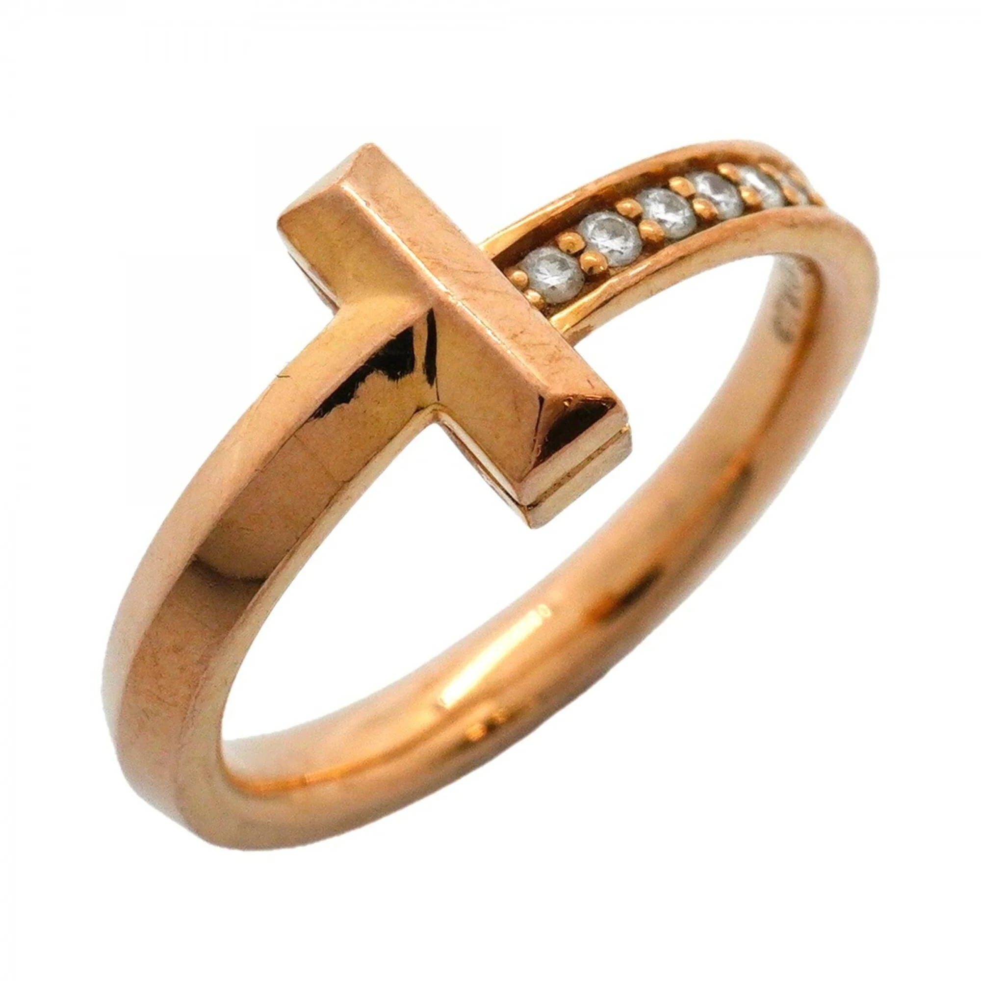 Ring 18K Rose Gold with Diamond