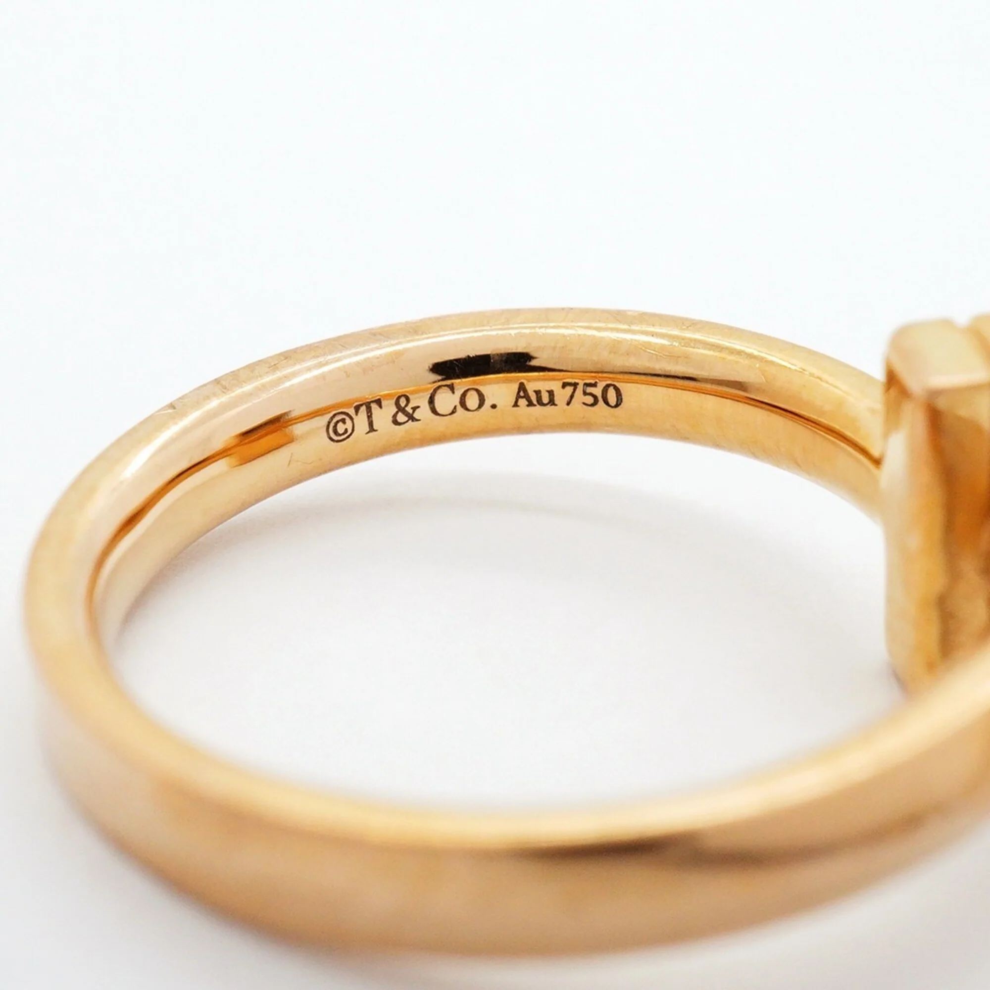 Ring 18K Rose Gold with Diamond - Image 4