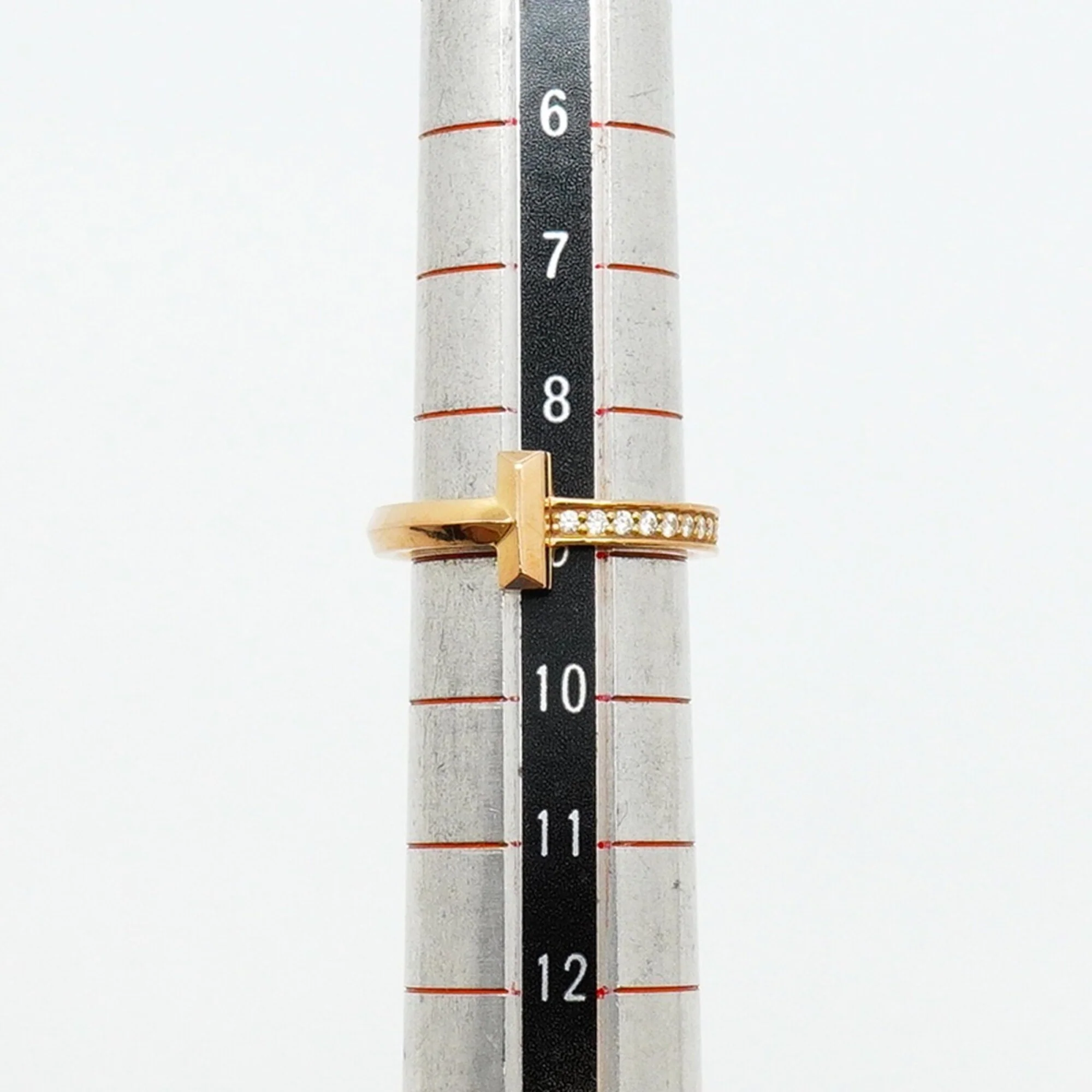 Ring 18K Rose Gold with Diamond - Image 5