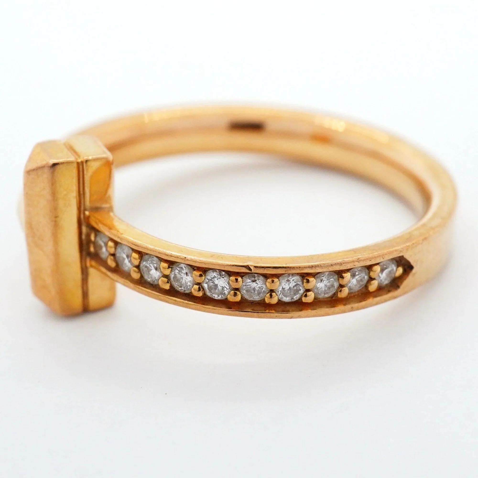 Ring 18K Rose Gold with Diamond - Image 7