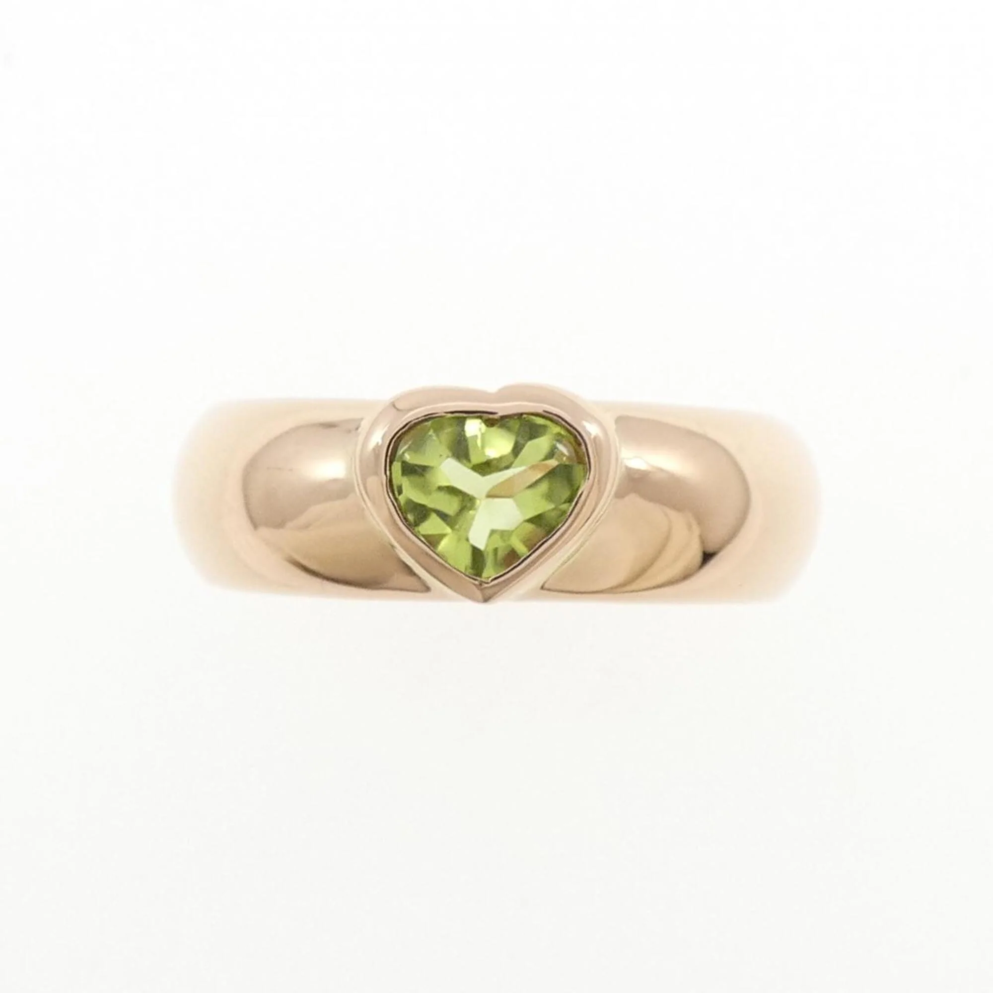 Ring 18K Rose Gold with Peridot - Image 2