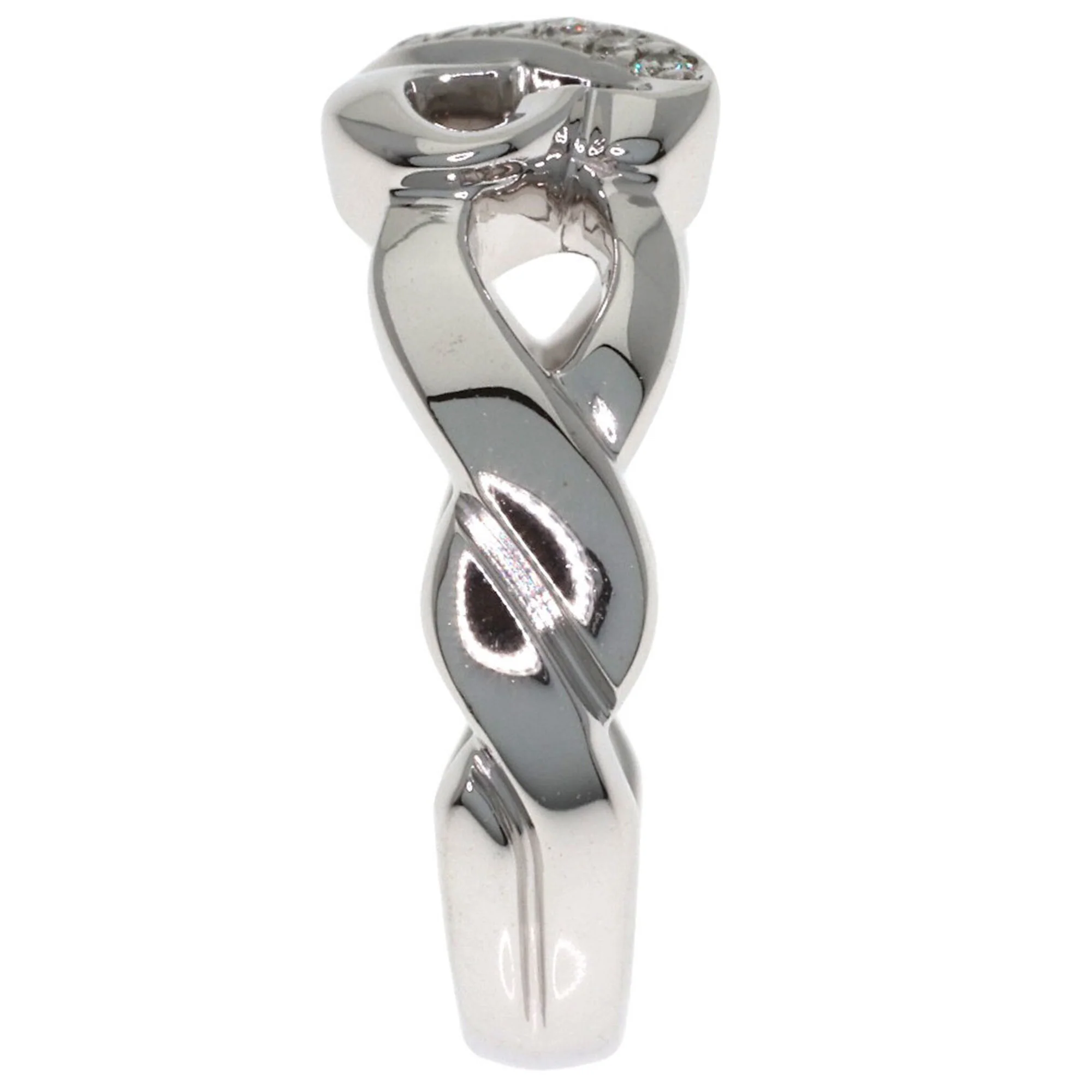 Ring 18K White Gold with Diamond - Image 3