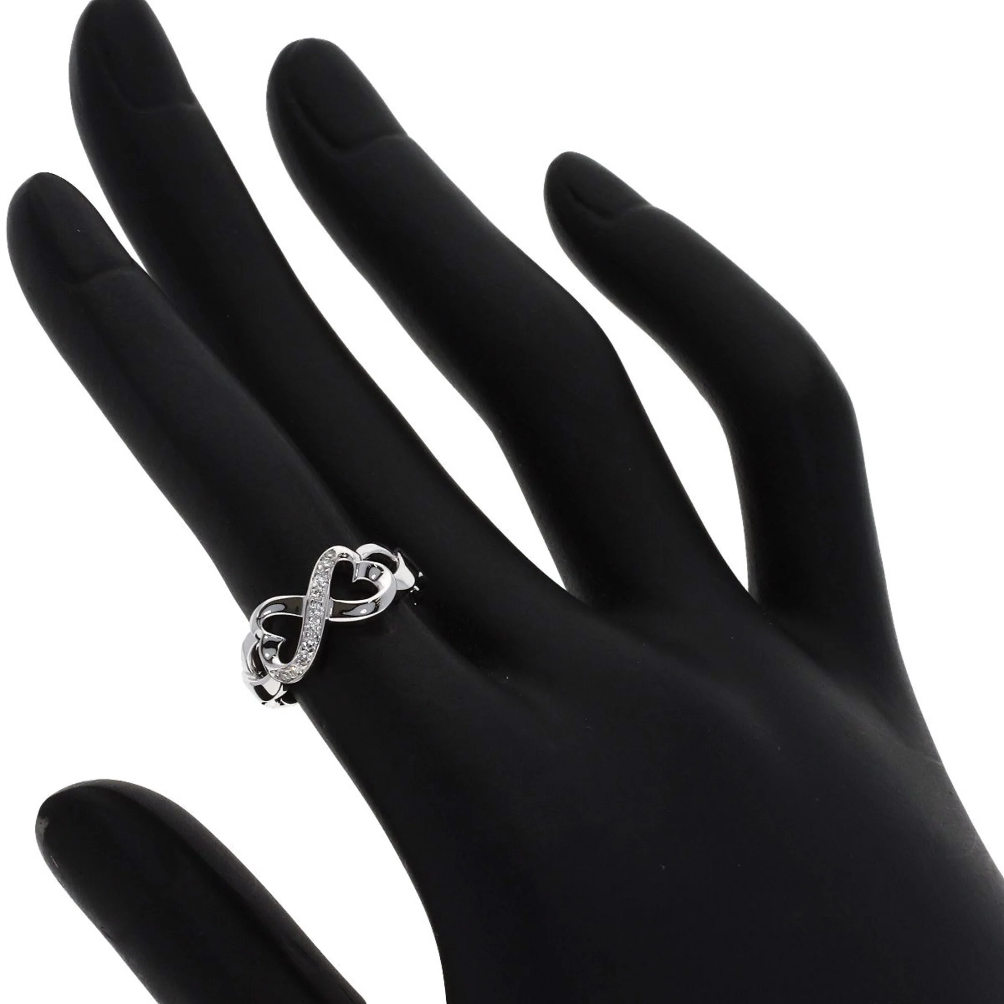 Ring 18K White Gold with Diamond - Image 6