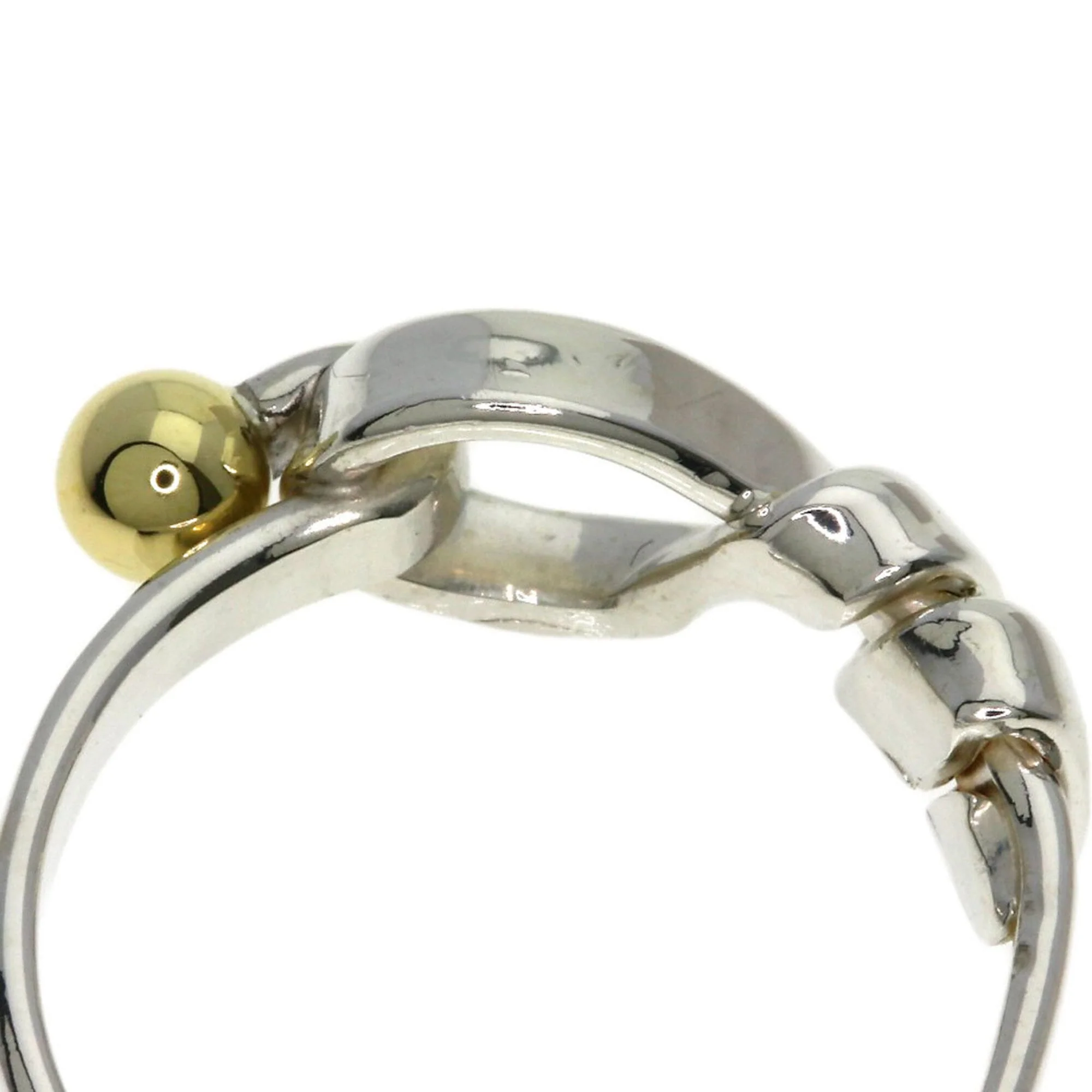 Ring 18K Yellow Gold and Sterling Silver - Image 8