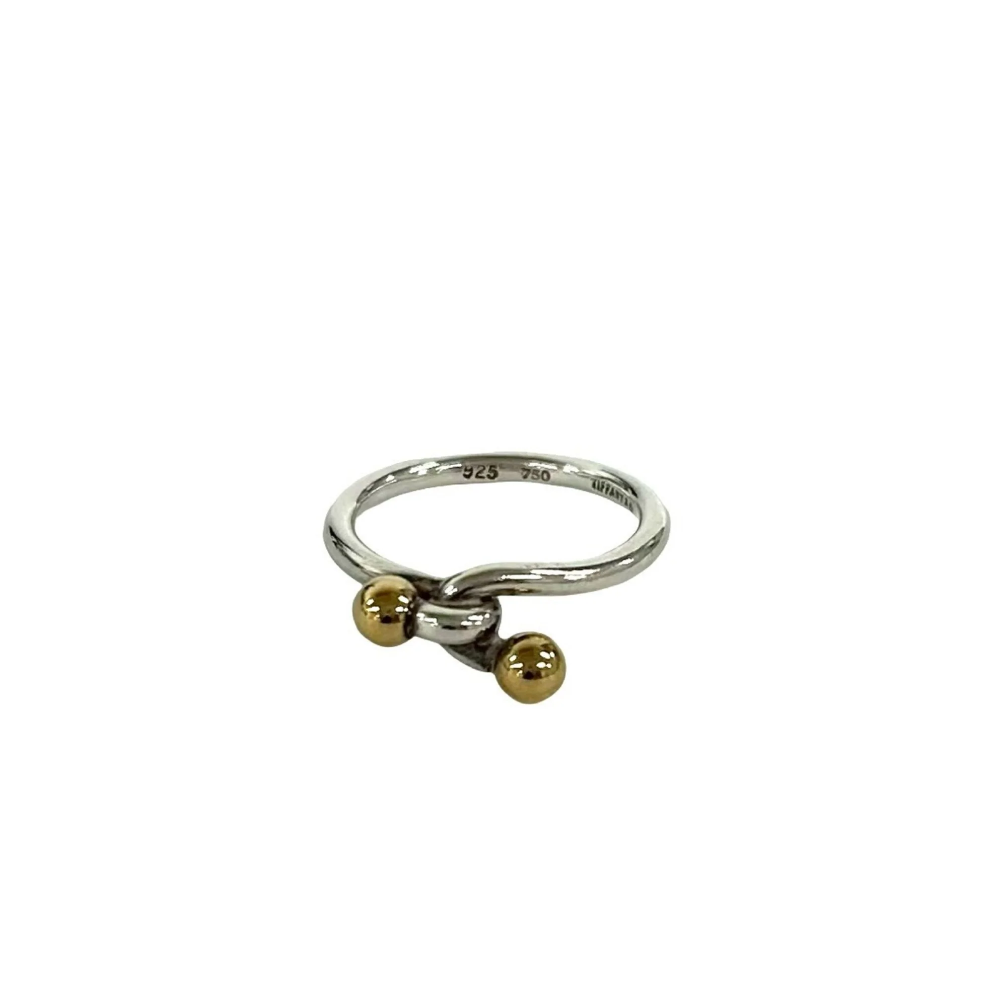 Ring 18K Yellow Gold and Sterling Silver
