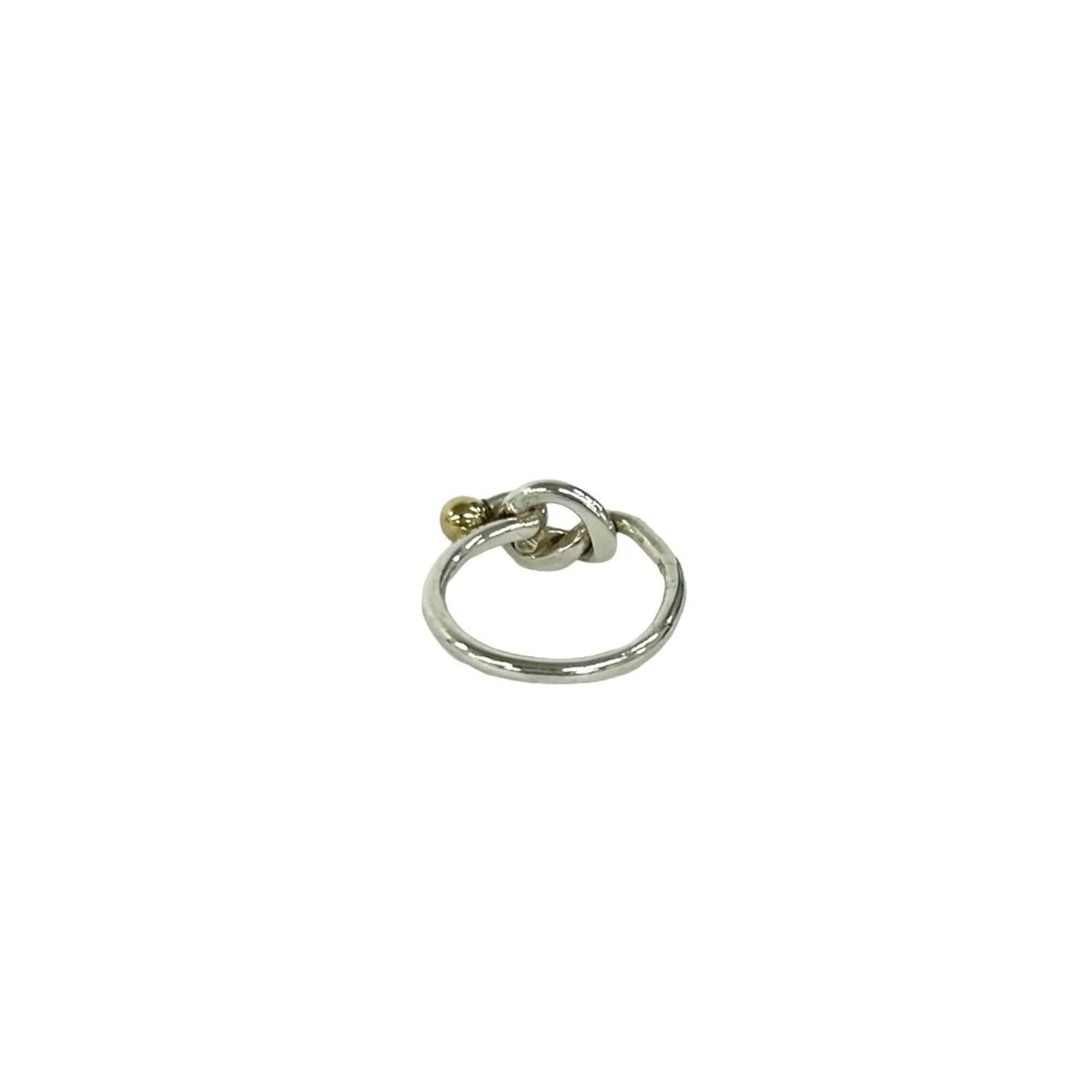 Ring 18K Yellow Gold and Sterling Silver - Image 6