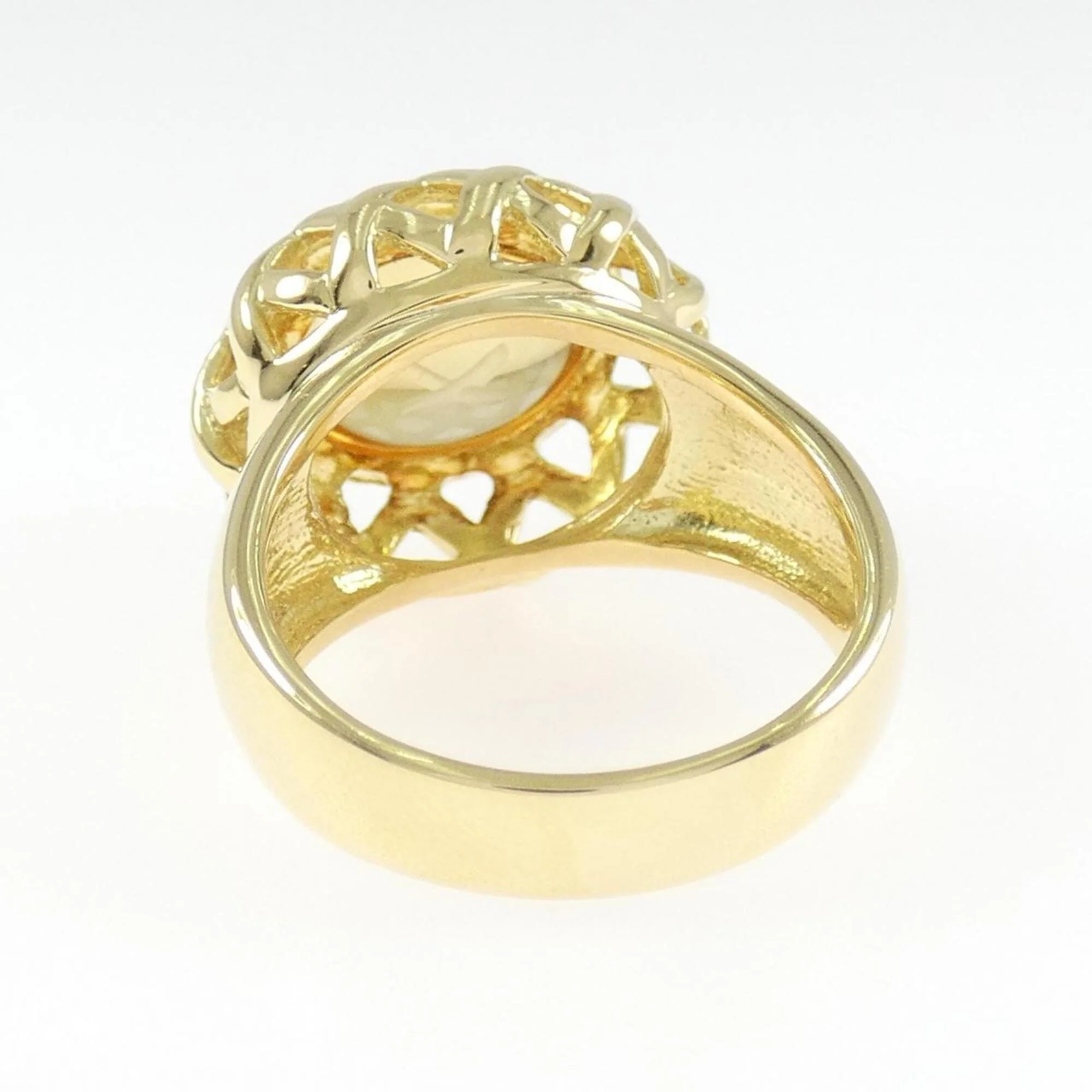 Ring 18K Yellow Gold with Citrine - Image 3