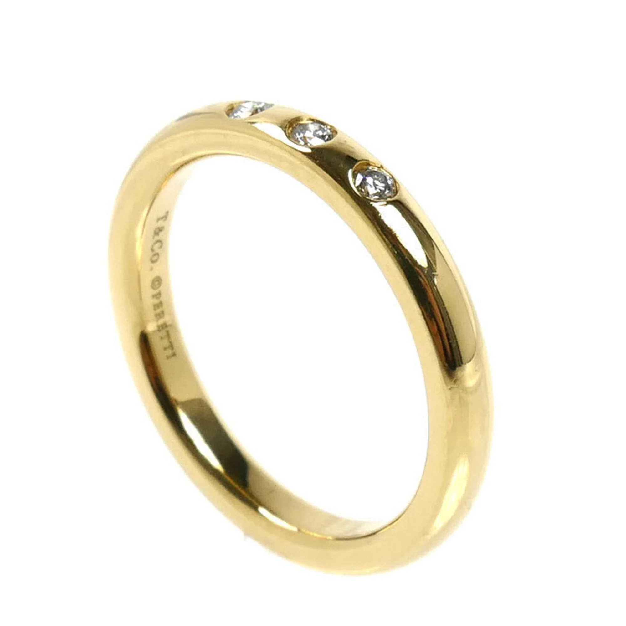 Ring 18K Yellow Gold With Diamond - Image 2