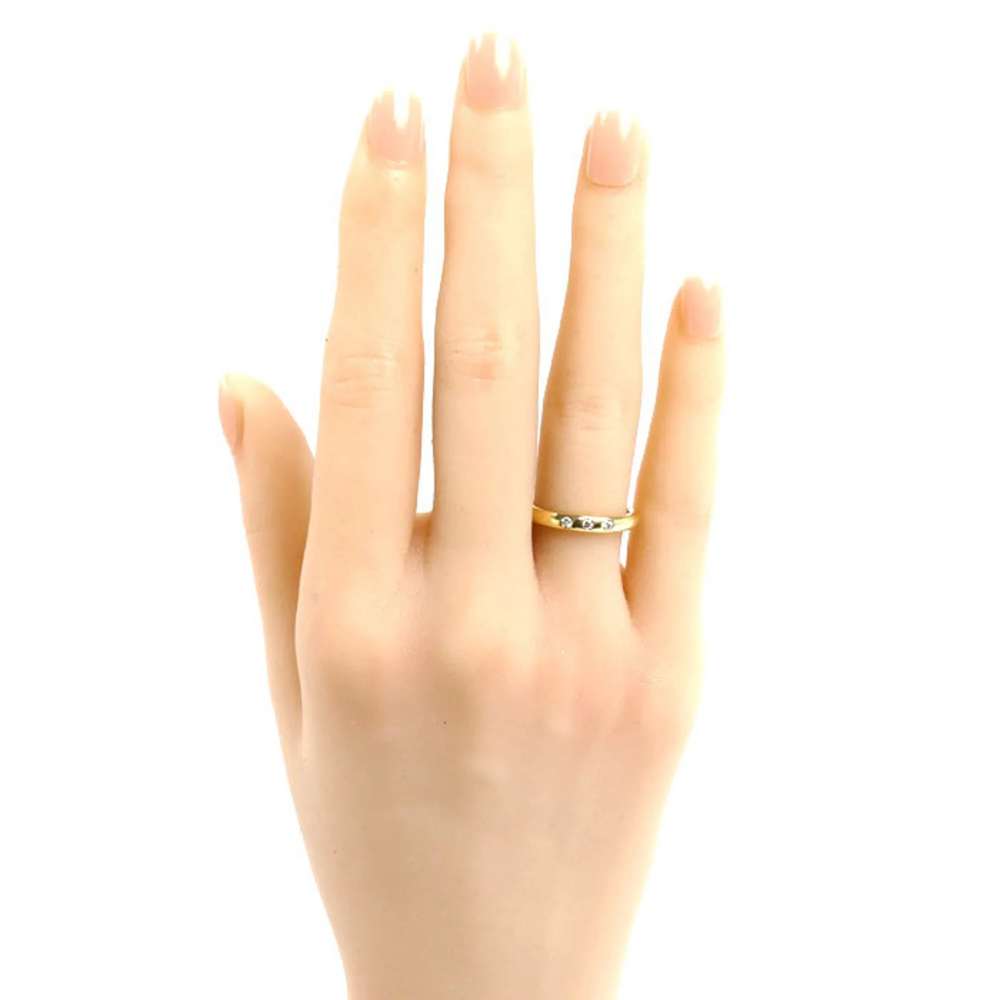 Ring 18K Yellow Gold With Diamond - Image 7
