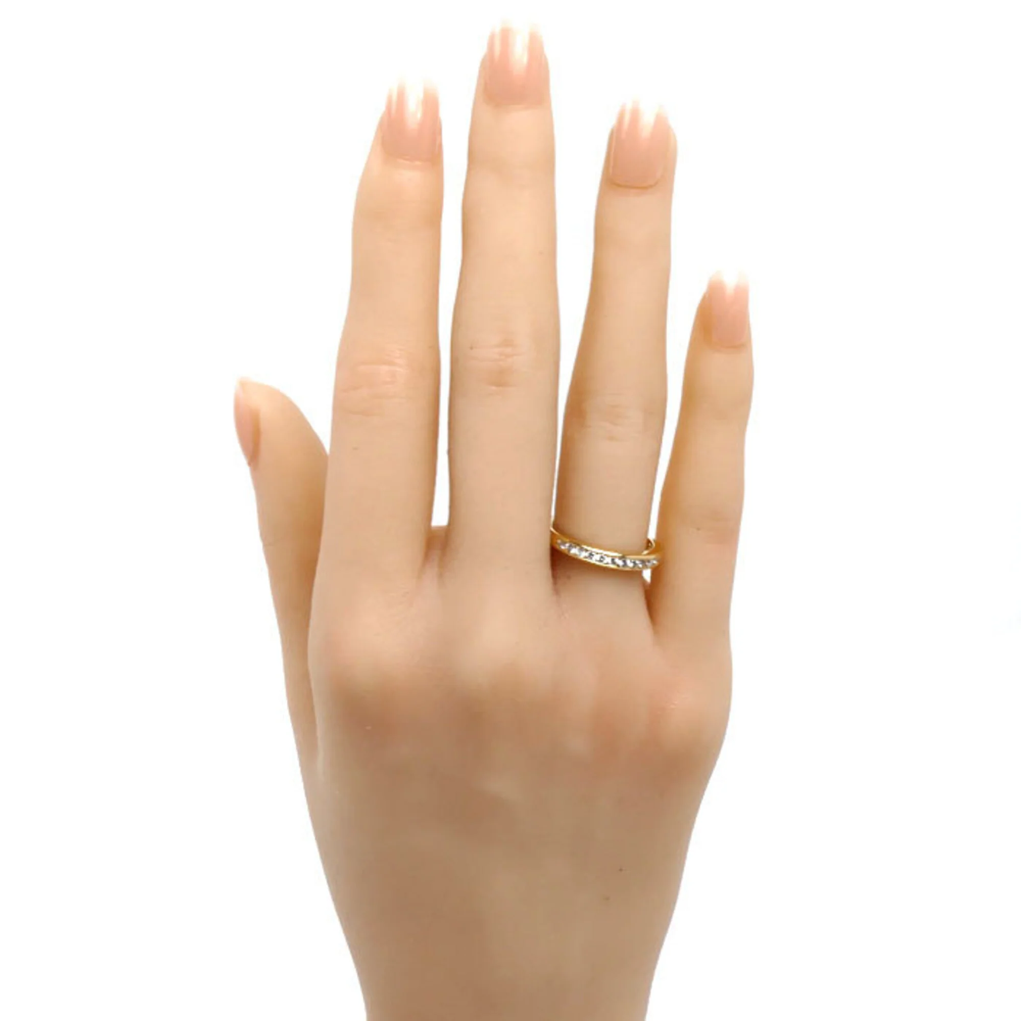 Ring 18K Yellow Gold With Diamond - Image 7