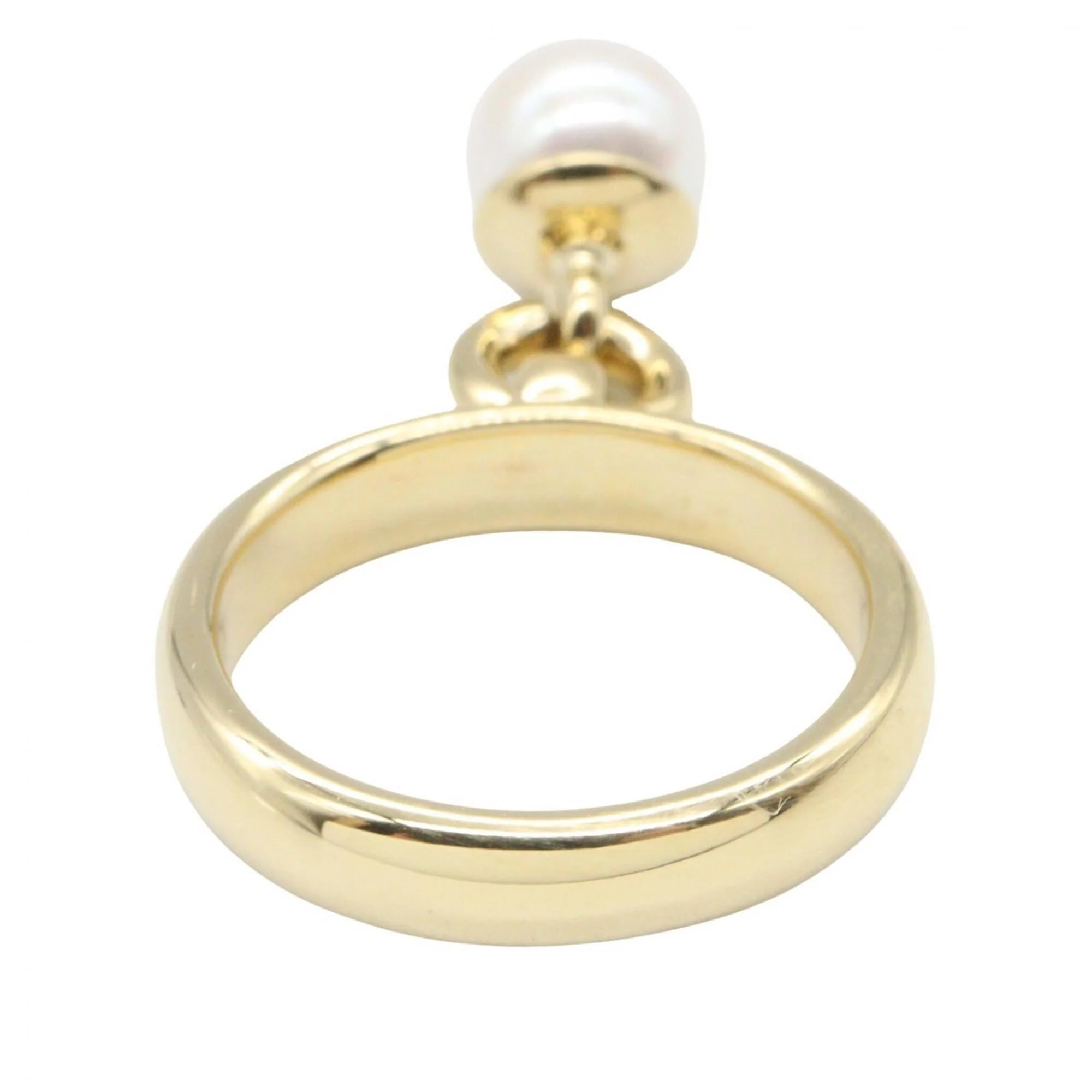 Ring 18K Yellow Gold With Pearl - Image 3