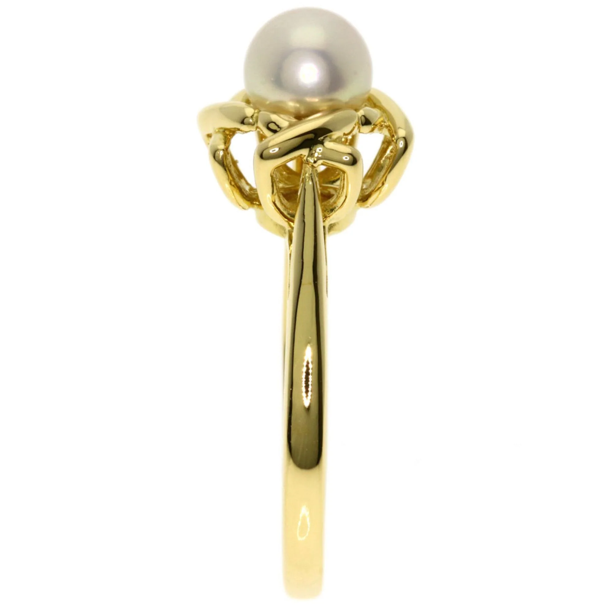 Ring 18K Yellow Gold With Pearl - Image 3
