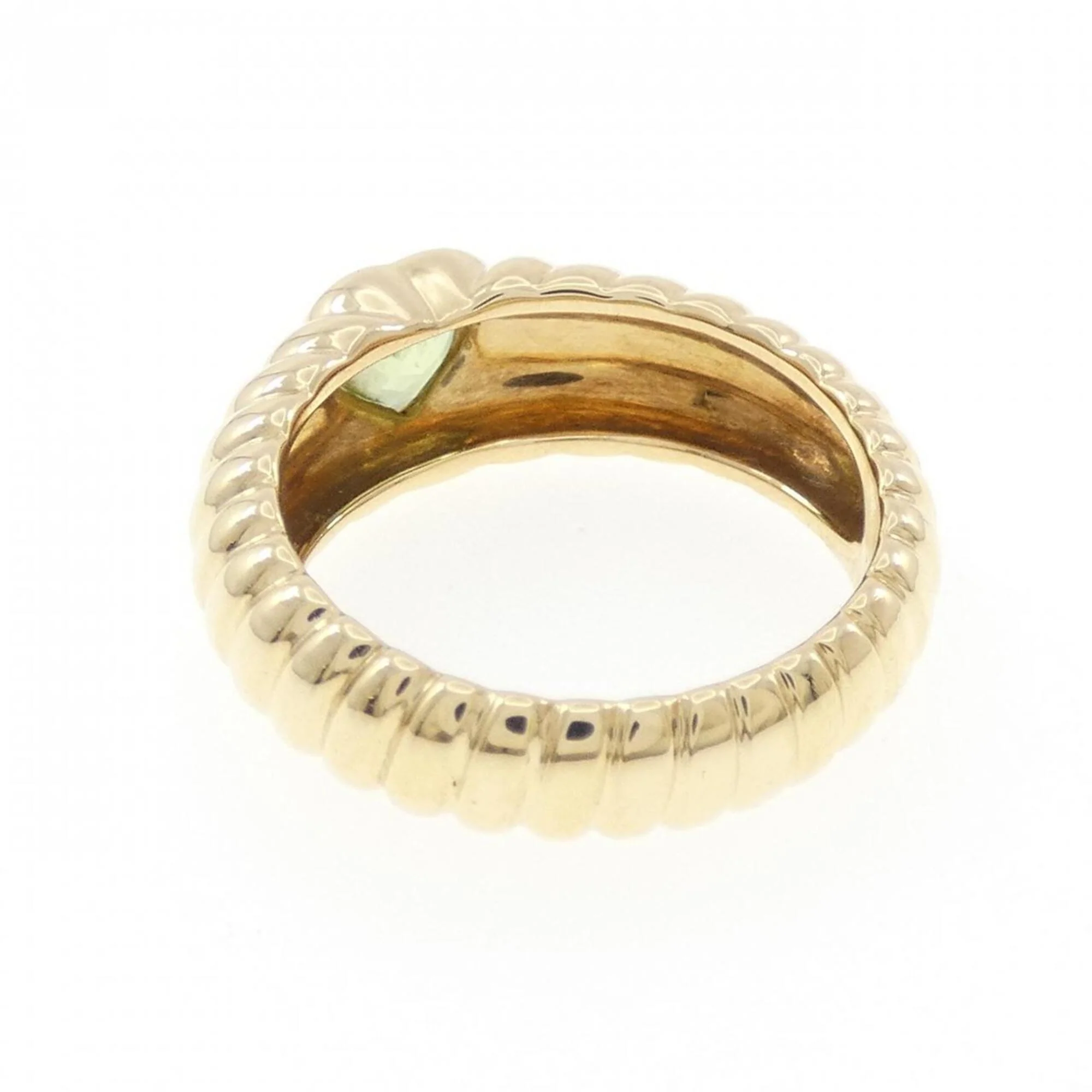 Ring 18K Yellow Gold with Peridot - Image 3