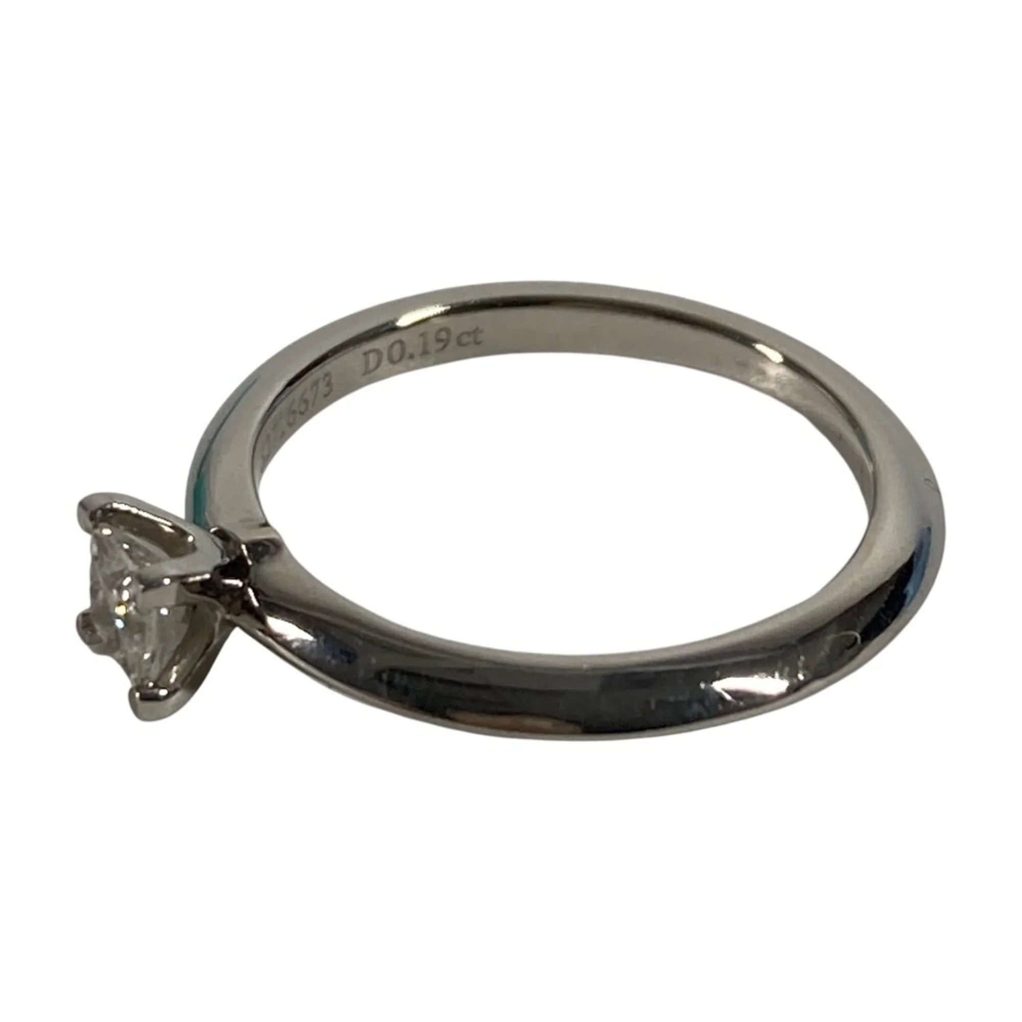 Ring Platinum with Diamond - Image 3