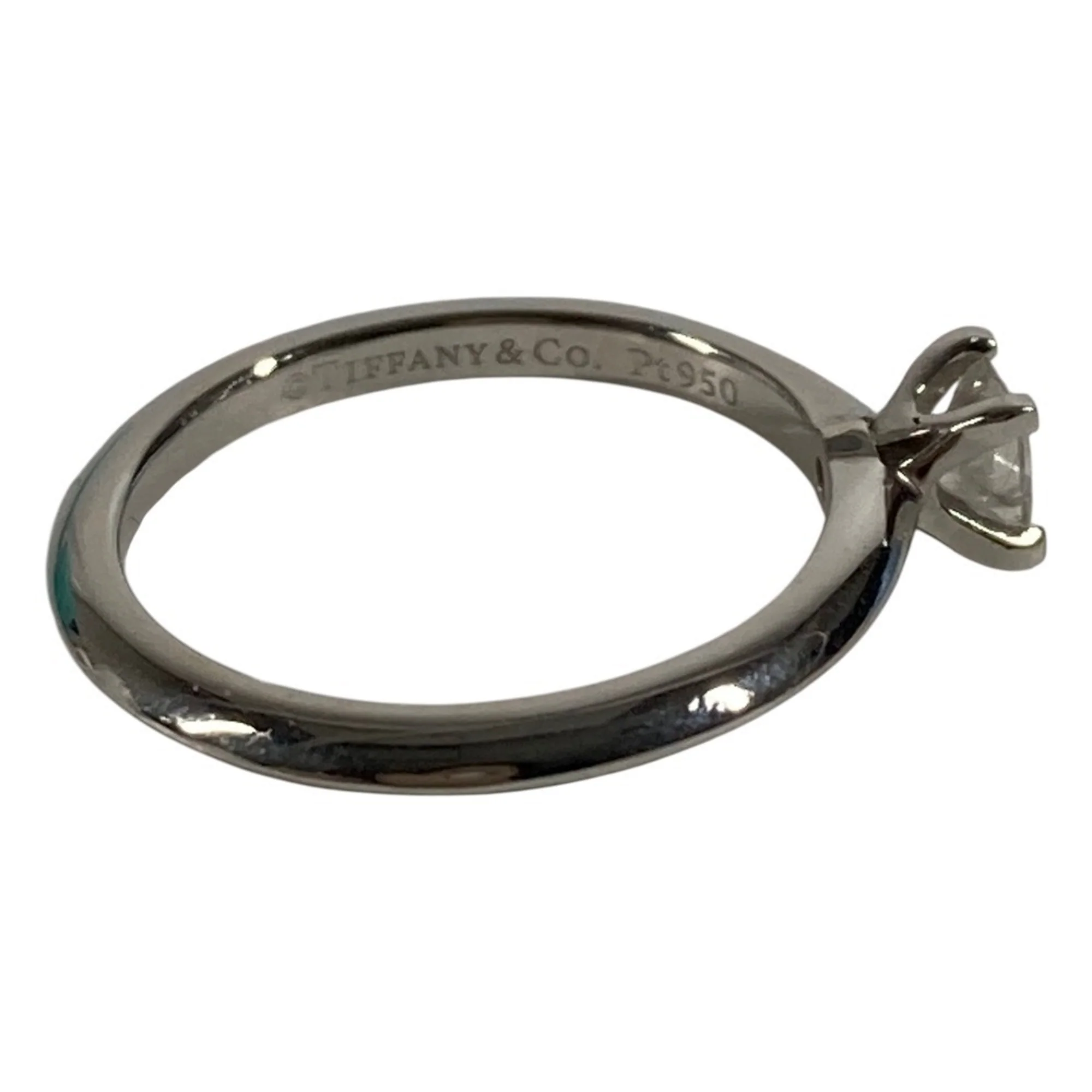 Ring Platinum with Diamond - Image 6