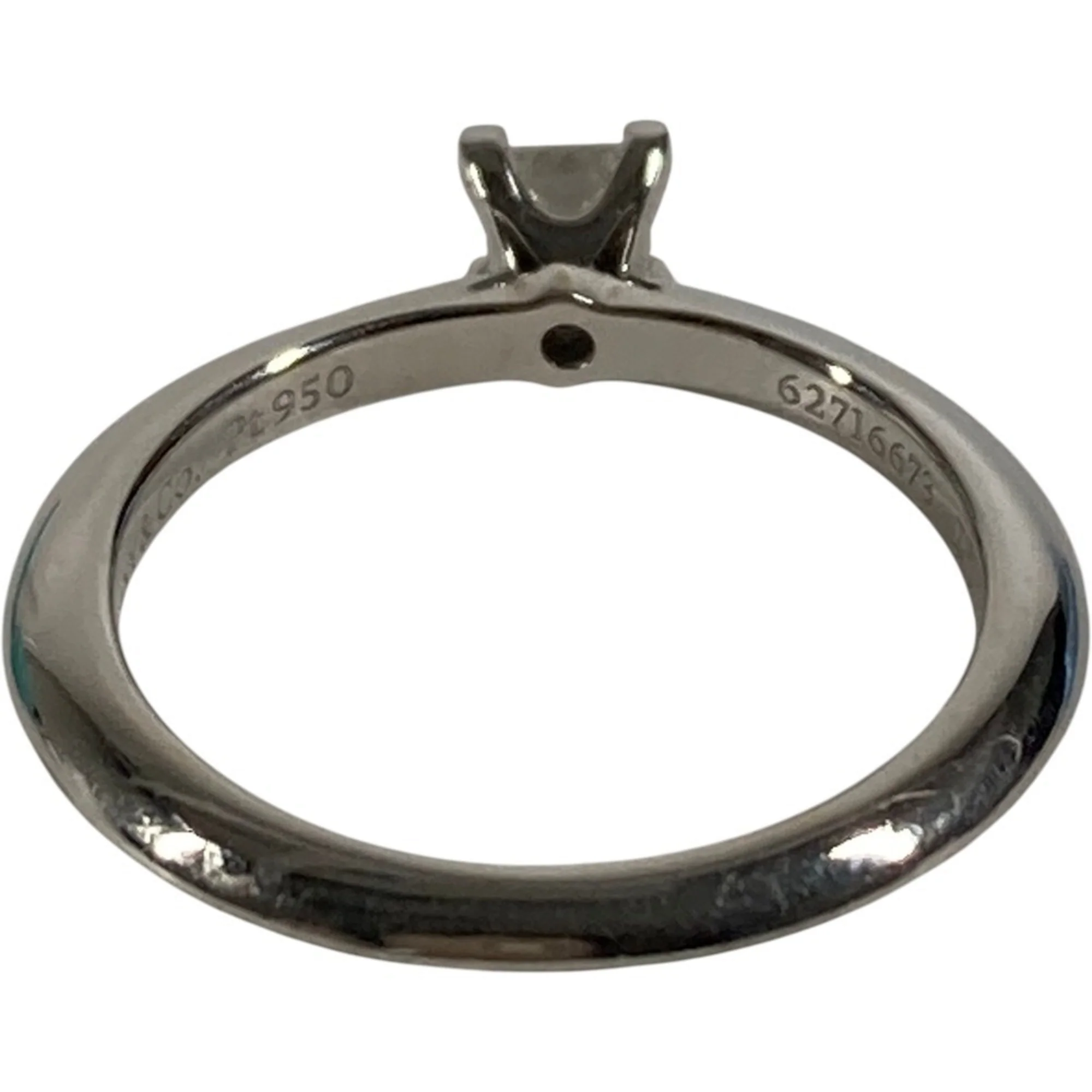 Ring Platinum with Diamond - Image 7