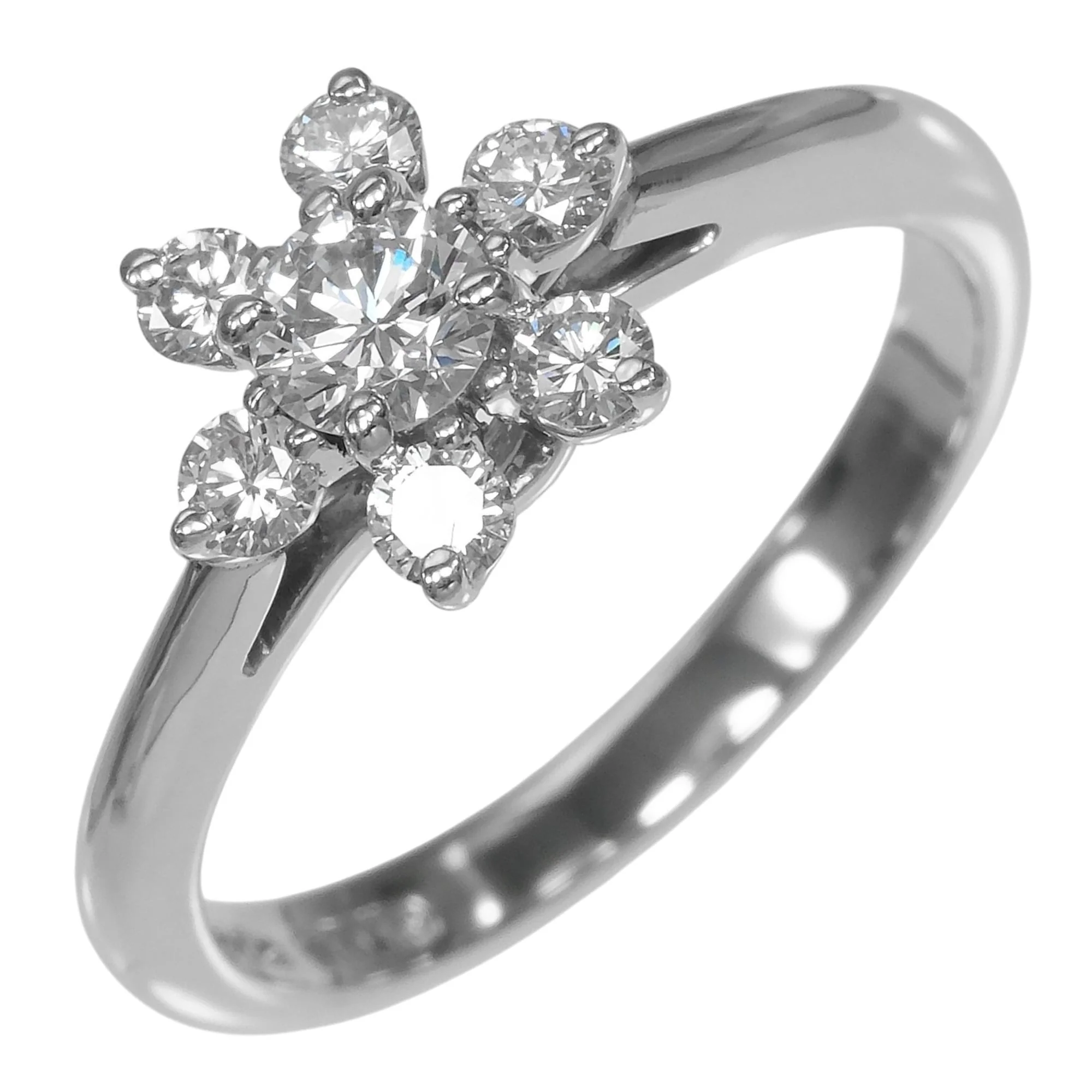 Ring Platinum with Diamond
