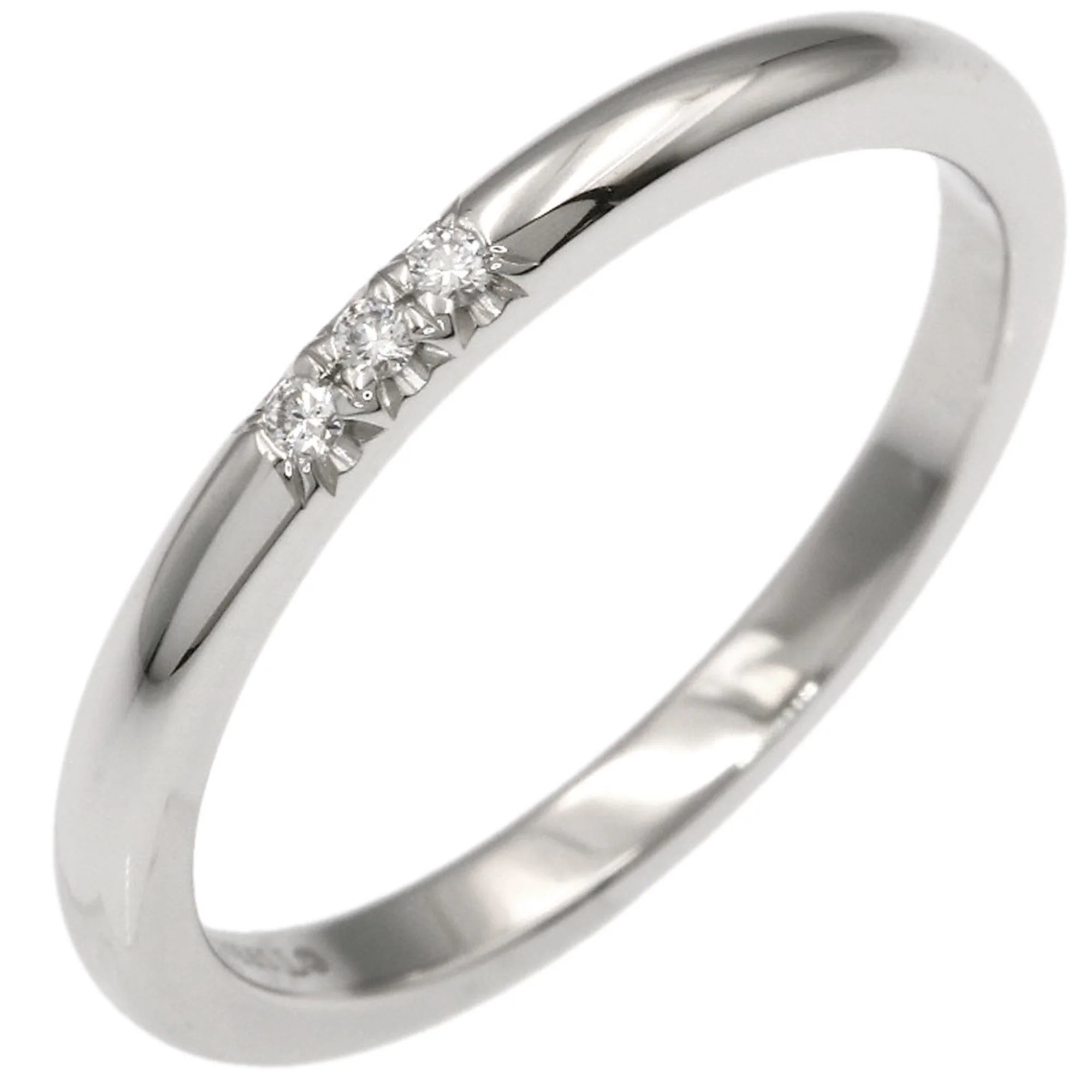 Ring Platinum with Diamond - Image 2