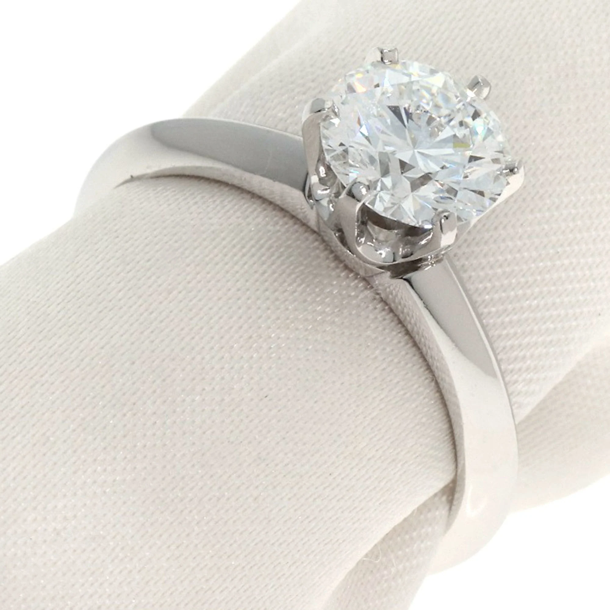 Ring Platinum With Diamond