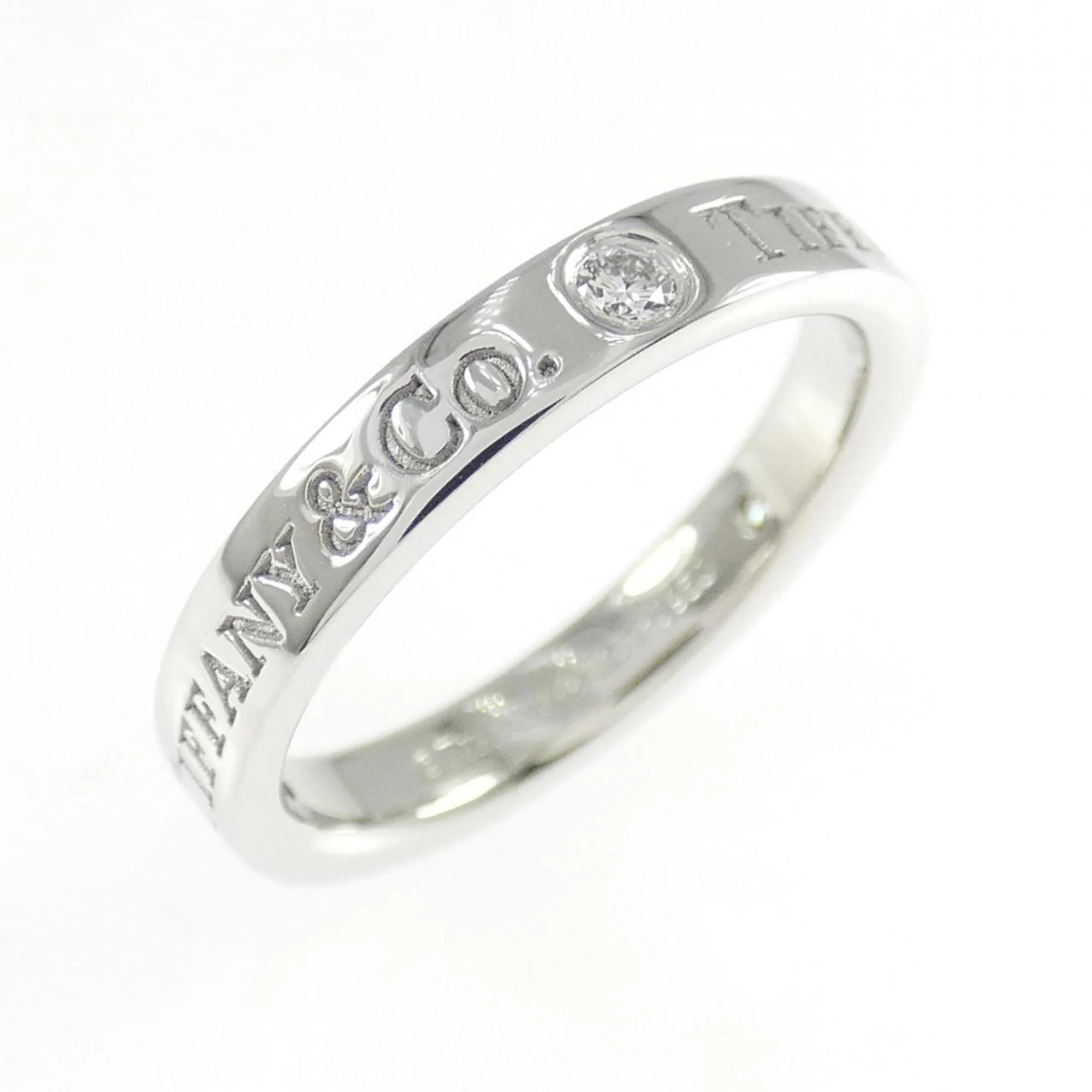 Ring Platinum with Diamond